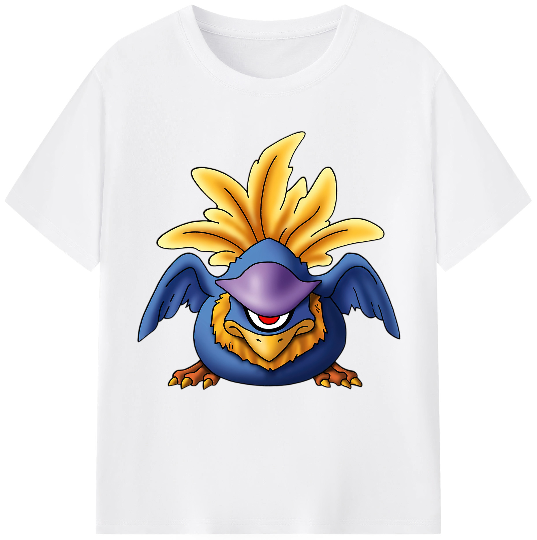 （画像用） ドラゴンクエスト Doragon Kuesuto Dragon Quest 綿100％半袖Tシャツ（フロントプリント）