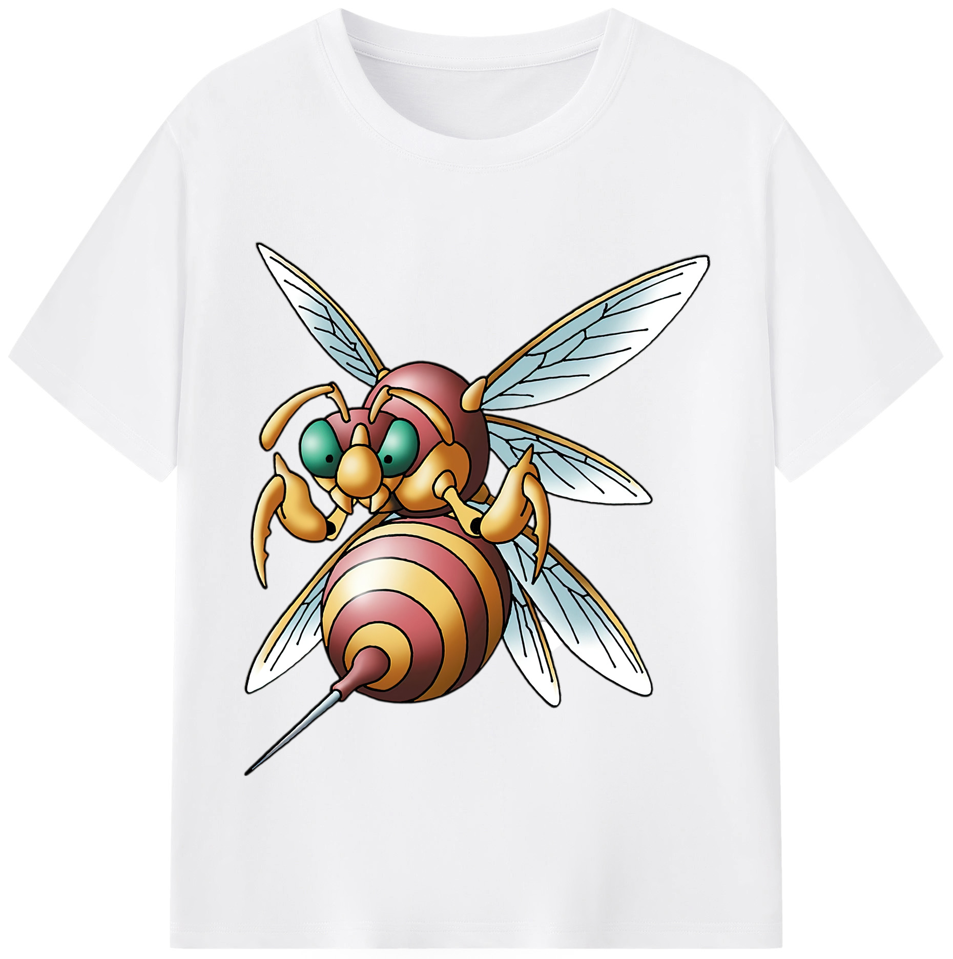 （画像用） ドラゴンクエスト Doragon Kuesuto Dragon Quest 綿100％半袖Tシャツ（フロントプリント）