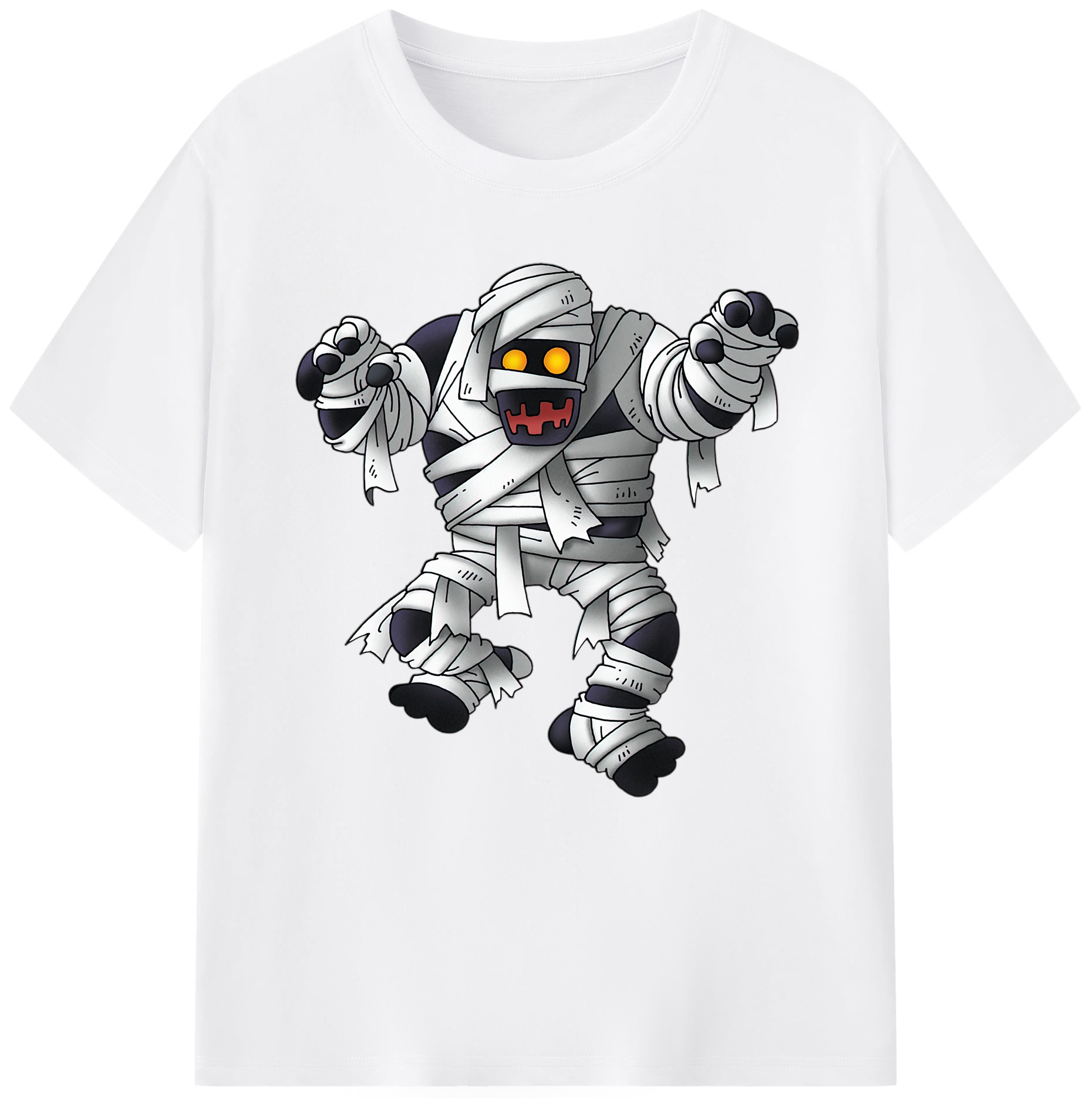 （画像用） ドラゴンクエスト Doragon Kuesuto Dragon Quest 綿100％半袖Tシャツ（フロントプリント）