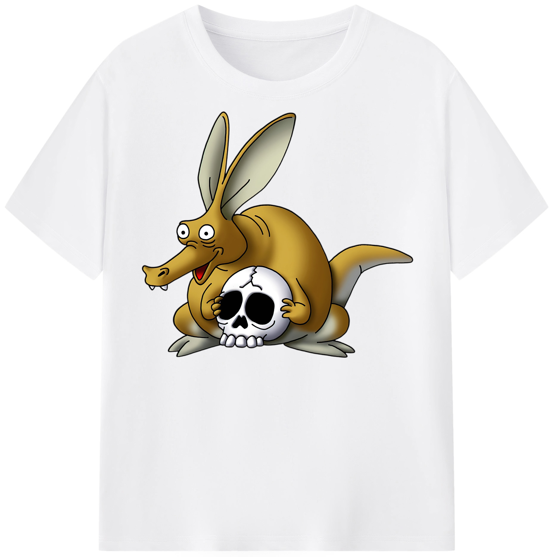 （画像用） ドラゴンクエスト Doragon Kuesuto Dragon Quest 綿100％半袖Tシャツ（フロントプリント）