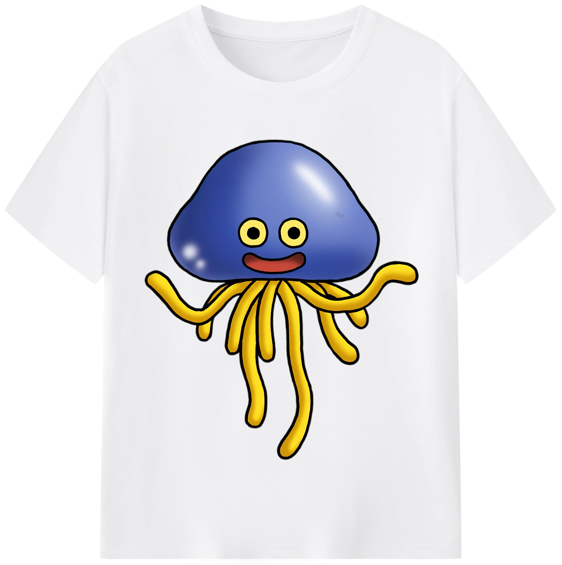 （画像用） ドラゴンクエスト Doragon Kuesuto Dragon Quest 綿100％半袖Tシャツ（フロントプリント）