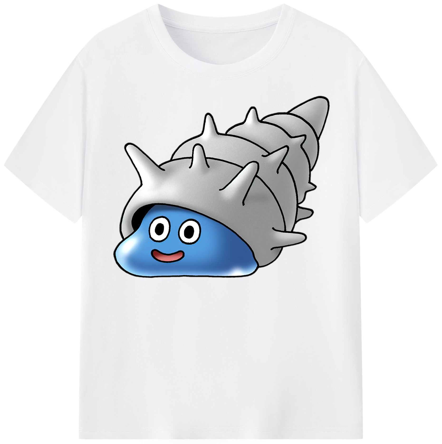 （画像用） ドラゴンクエスト Doragon Kuesuto Dragon Quest 綿100％半袖Tシャツ（フロントプリント）