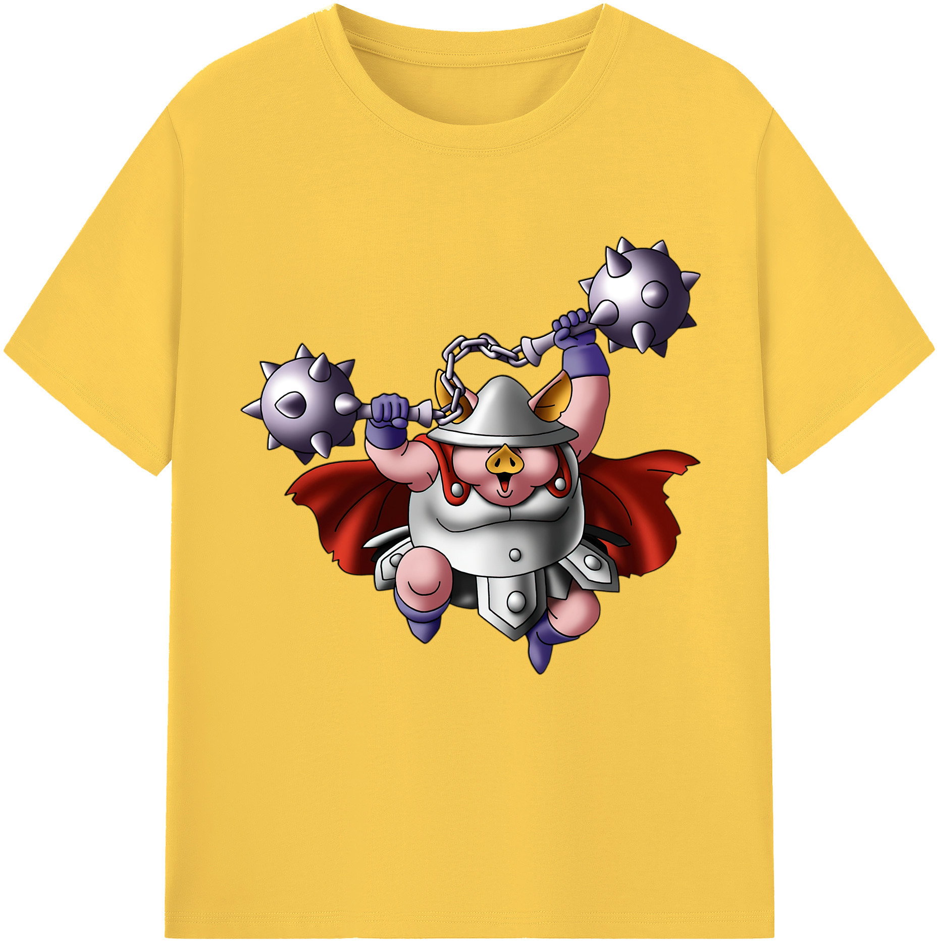 （画像用） ドラゴンクエスト Doragon Kuesuto Dragon Quest 綿100％半袖Tシャツ（フロントプリント）