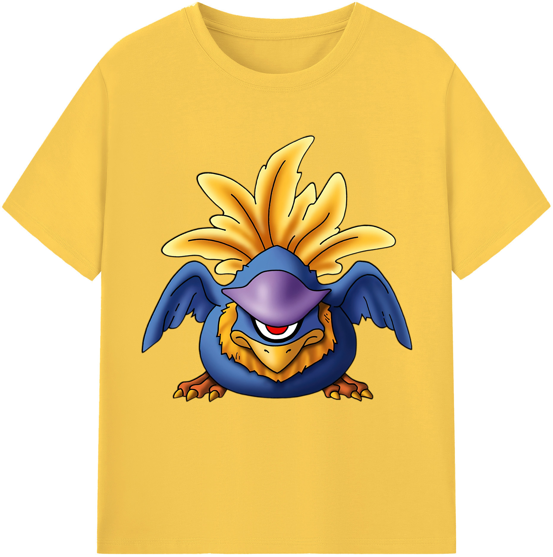 （画像用） ドラゴンクエスト Doragon Kuesuto Dragon Quest 綿100％半袖Tシャツ（フロントプリント）