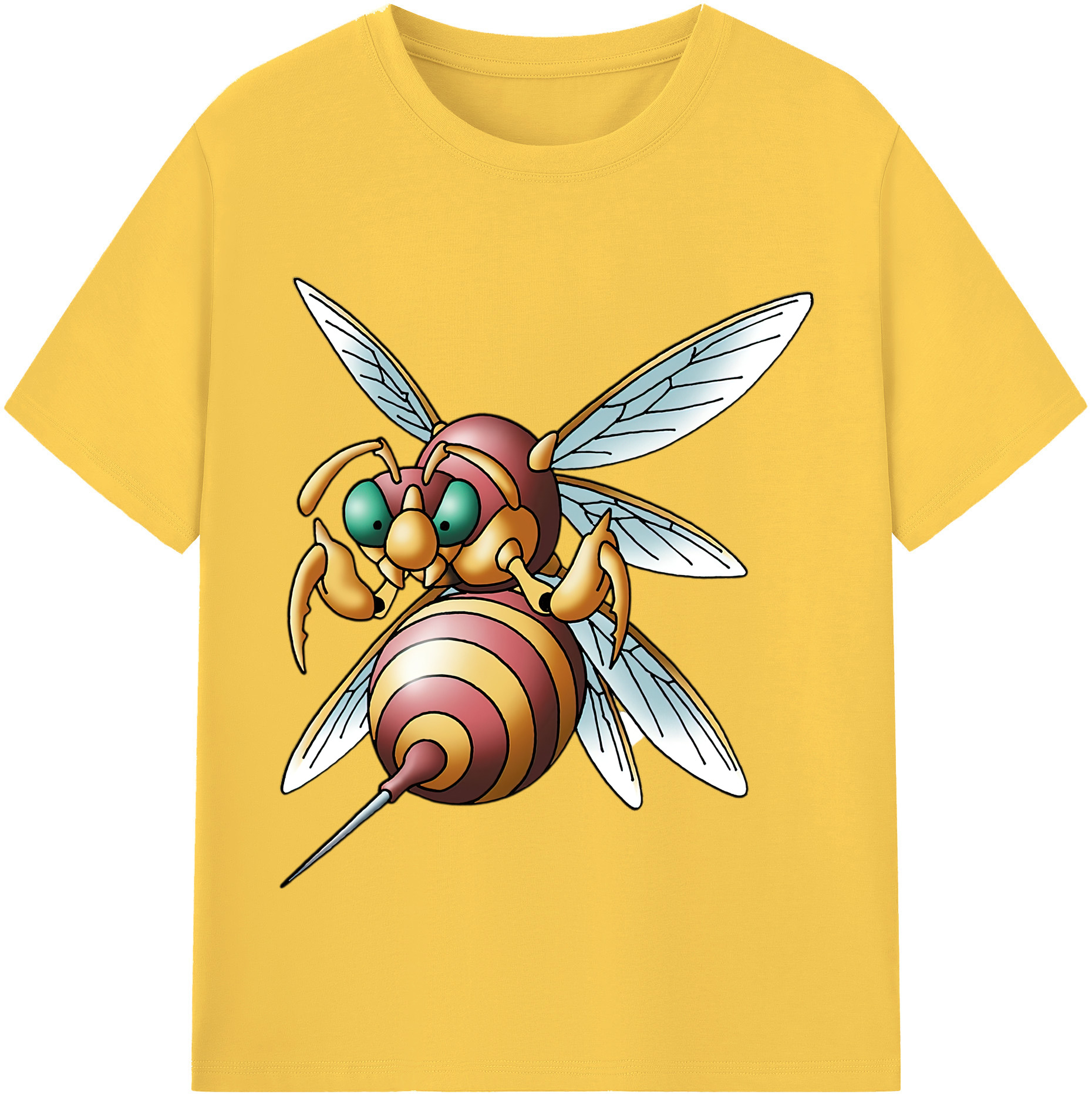 （画像用） ドラゴンクエスト Doragon Kuesuto Dragon Quest 綿100％半袖Tシャツ（フロントプリント）