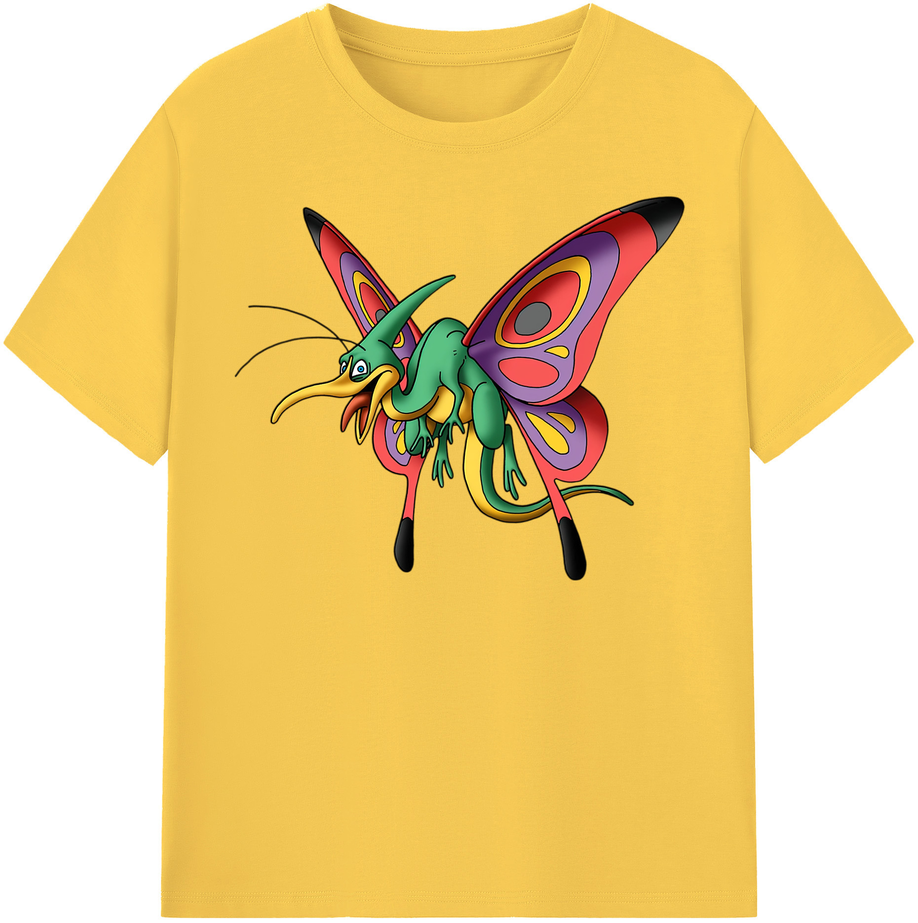 （画像用） ドラゴンクエスト Doragon Kuesuto Dragon Quest 綿100％半袖Tシャツ（フロントプリント）
