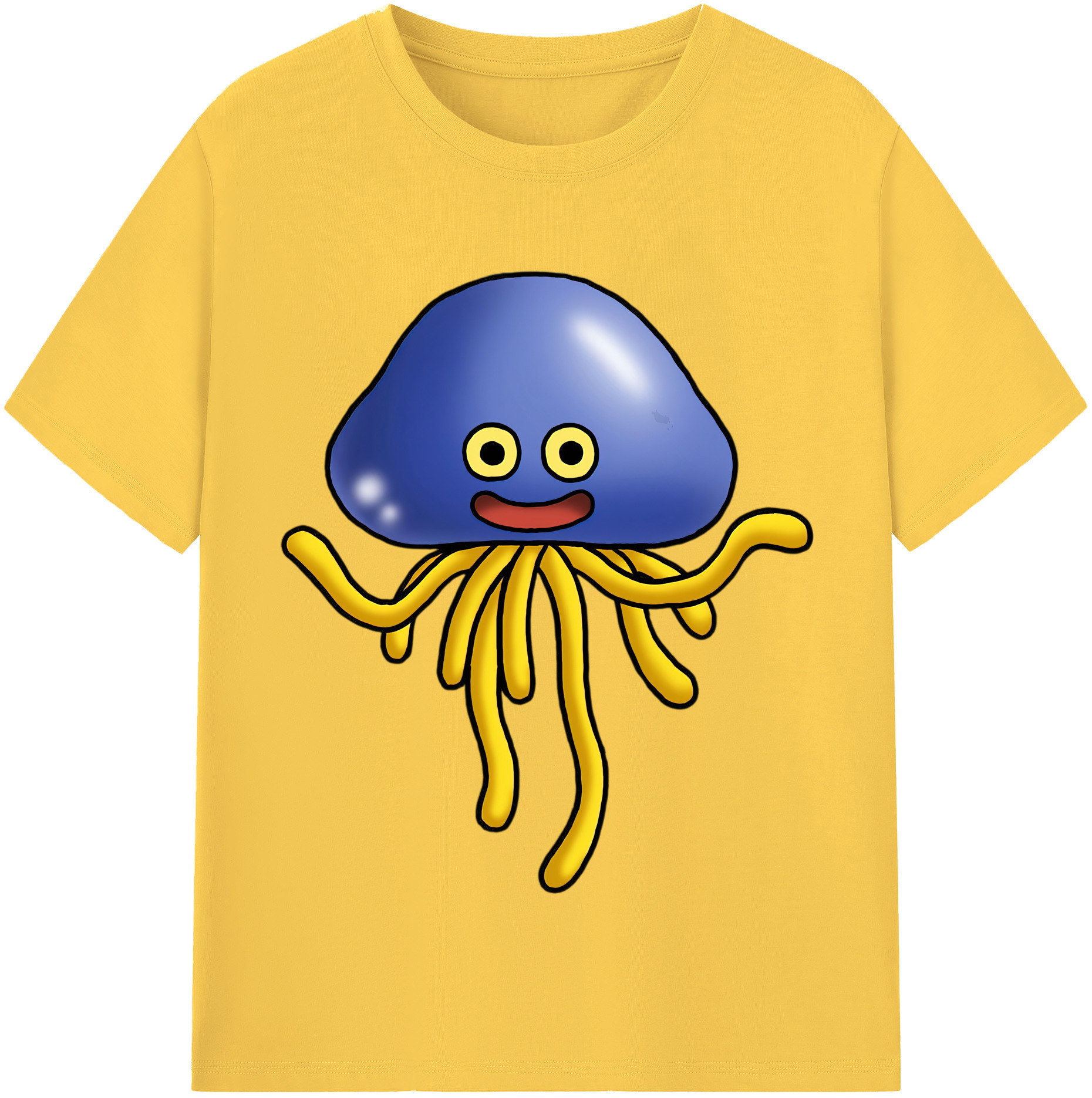 （画像用） ドラゴンクエスト Doragon Kuesuto Dragon Quest 綿100％半袖Tシャツ（フロントプリント）