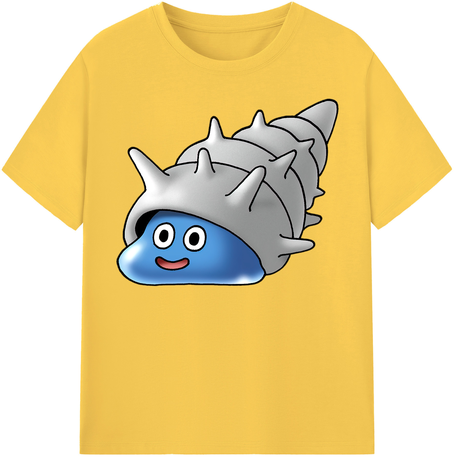 （画像用） ドラゴンクエスト Doragon Kuesuto Dragon Quest 綿100％半袖Tシャツ（フロントプリント）