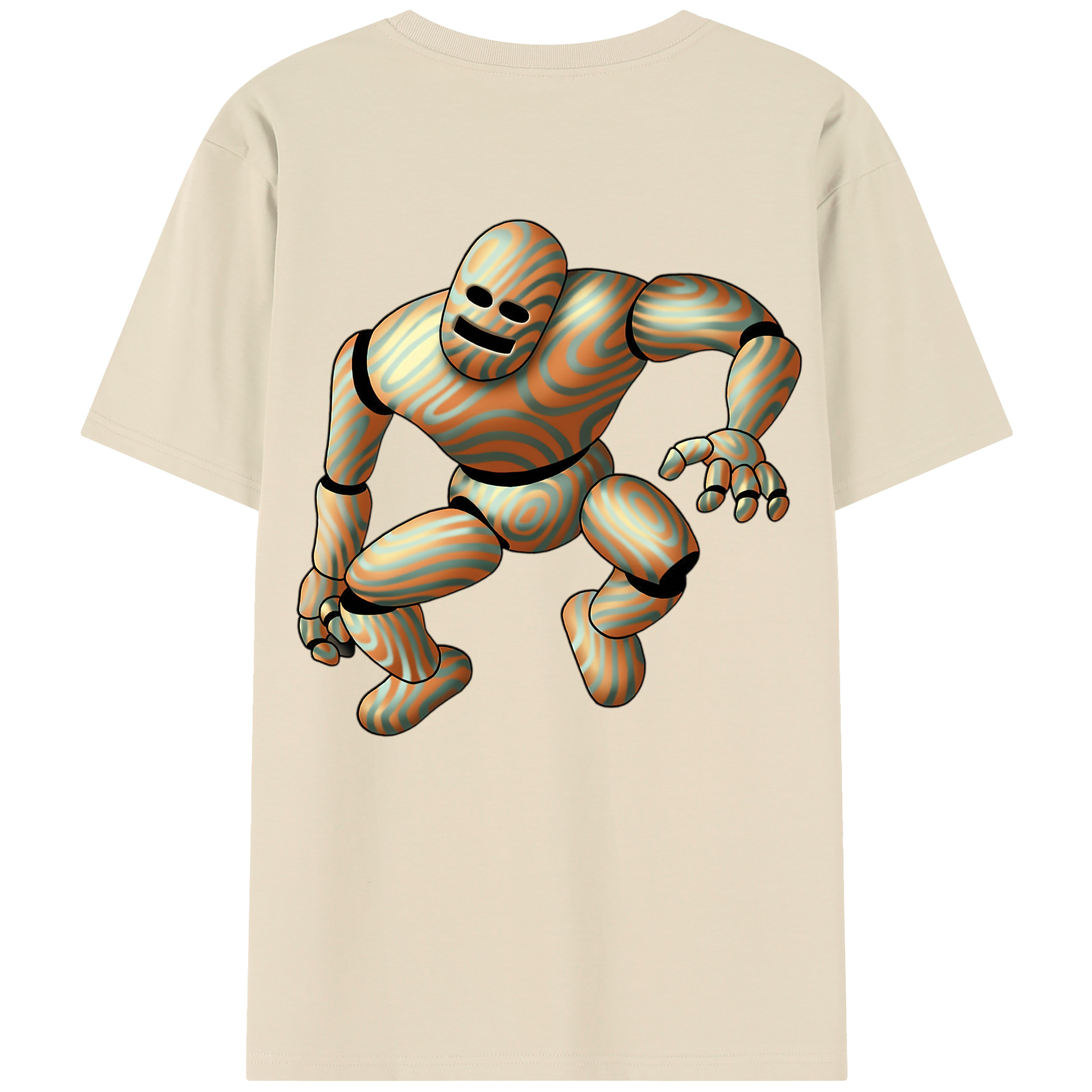 （画像用） ドラゴンクエスト Doragon Kuesuto Dragon Quest 綿100％半袖Tシャツ（背面プリント）