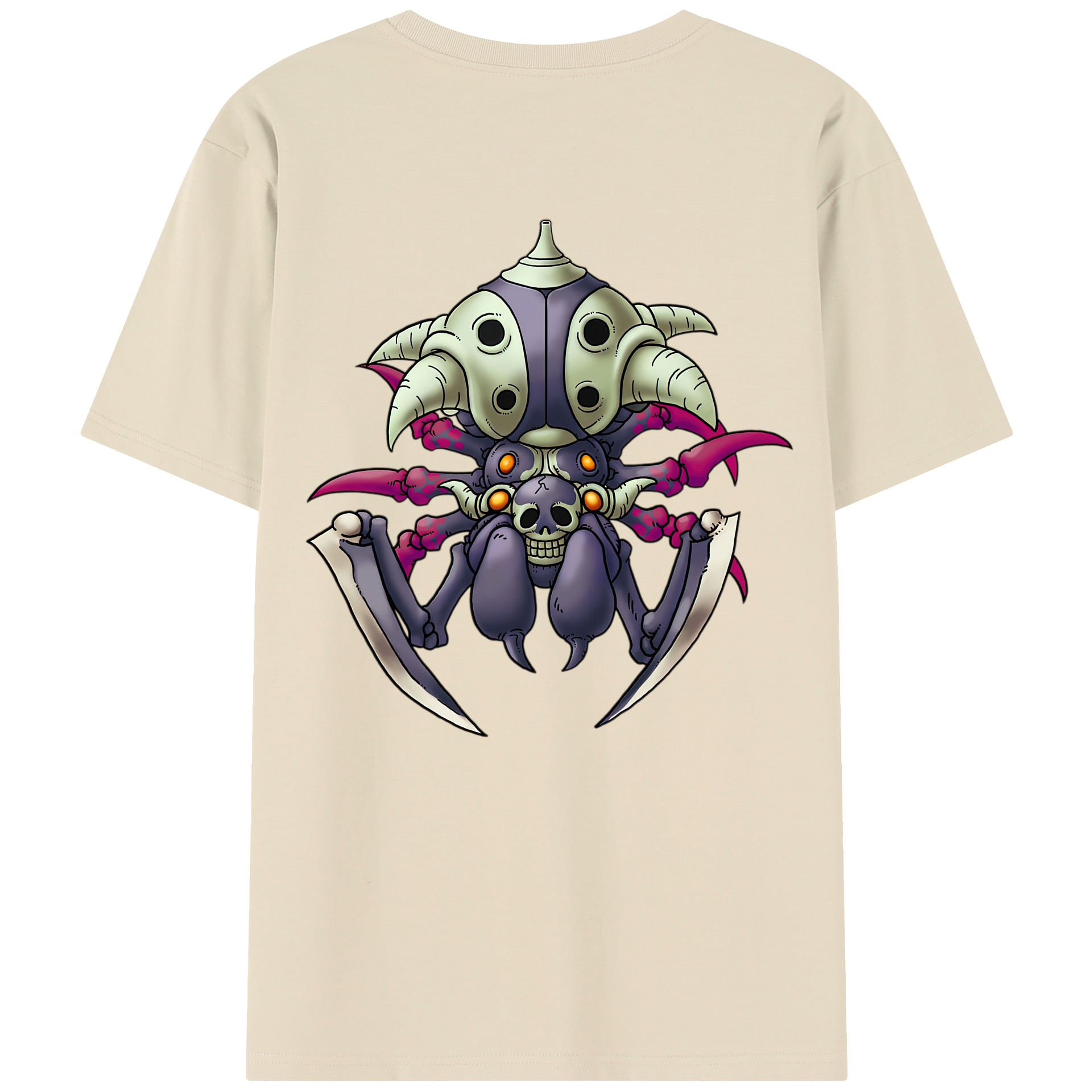 （画像用） ドラゴンクエスト Doragon Kuesuto Dragon Quest 綿100％半袖Tシャツ（背面プリント）