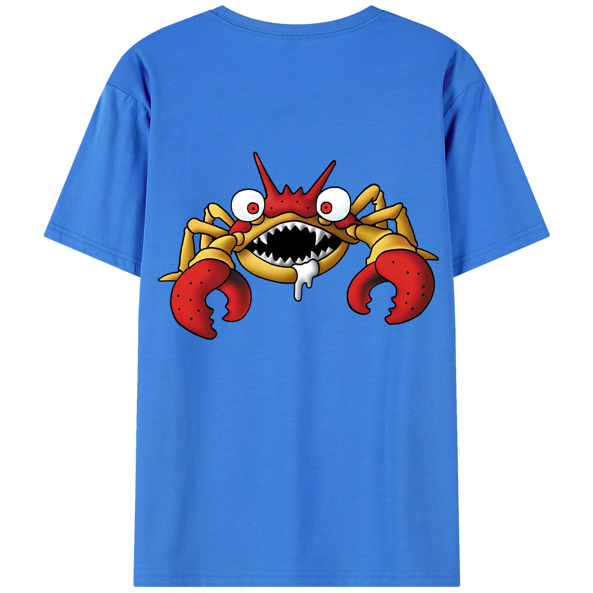 （画像用） ドラゴンクエスト Doragon Kuesuto Dragon Quest 綿100％半袖Tシャツ（背面プリント）
