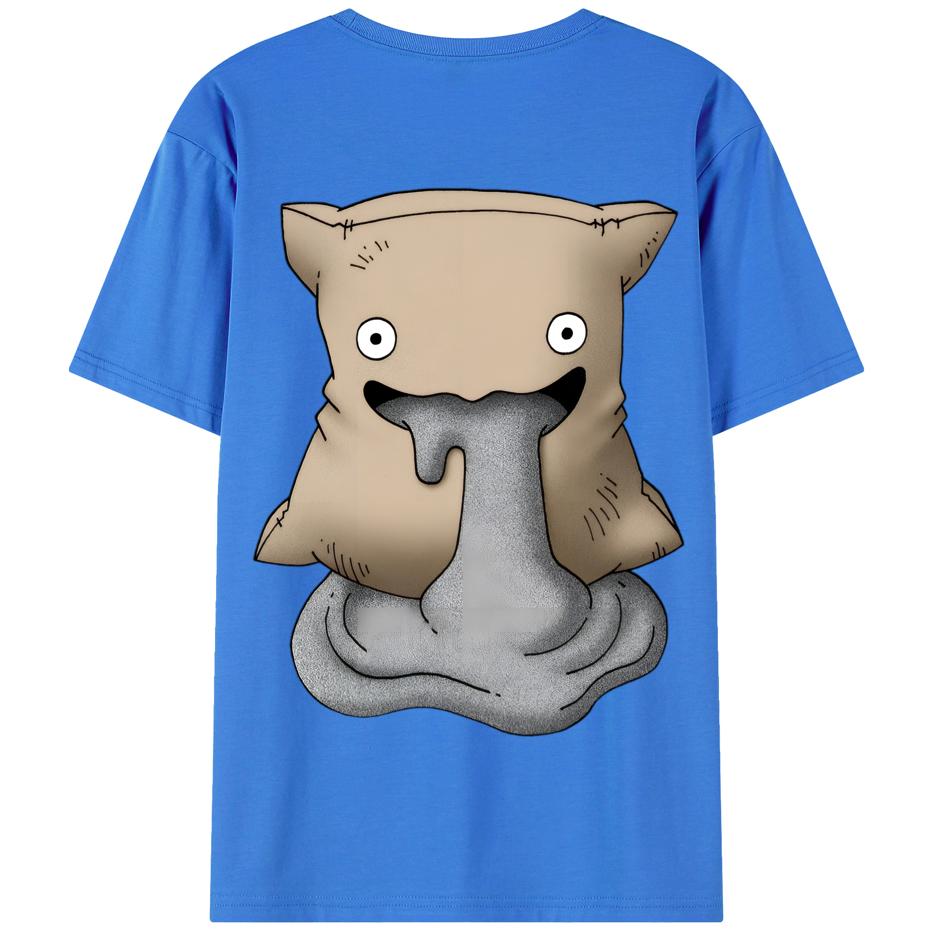 （画像用） ドラゴンクエスト Doragon Kuesuto Dragon Quest 綿100％半袖Tシャツ（背面プリント）