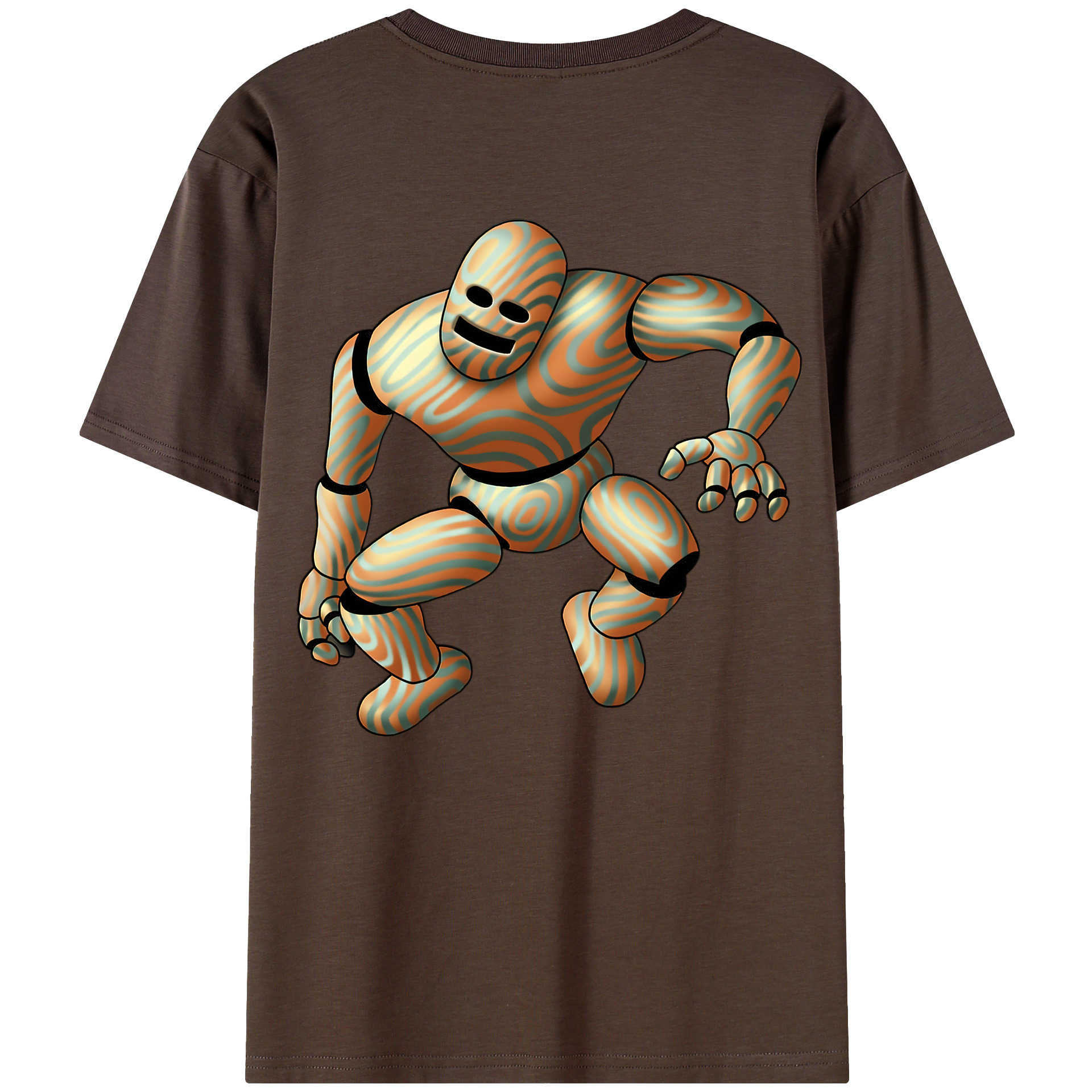 （画像用） ドラゴンクエスト Doragon Kuesuto Dragon Quest 綿100％半袖Tシャツ（背面プリント）