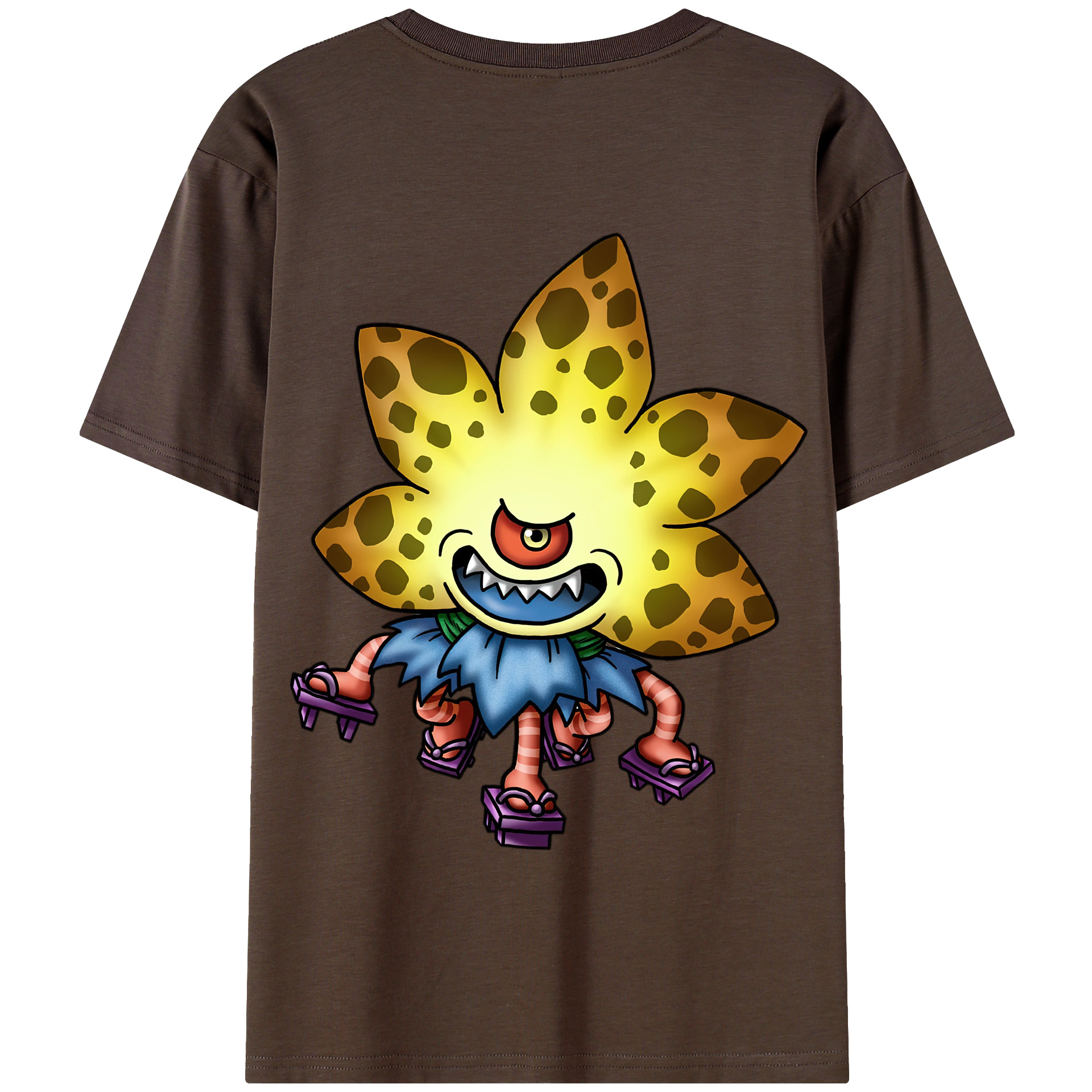 （画像用） ドラゴンクエスト Doragon Kuesuto Dragon Quest 綿100％半袖Tシャツ（背面プリント）
