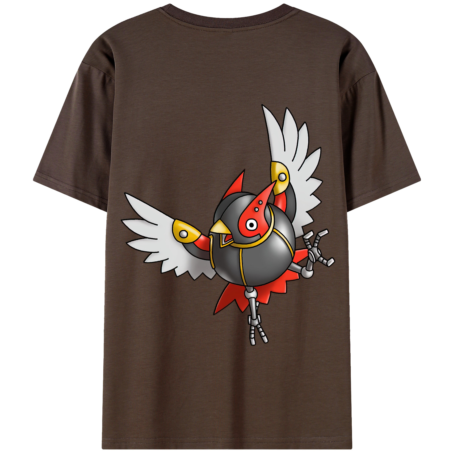 （画像用） ドラゴンクエスト Doragon Kuesuto Dragon Quest 綿100％半袖Tシャツ（背面プリント）