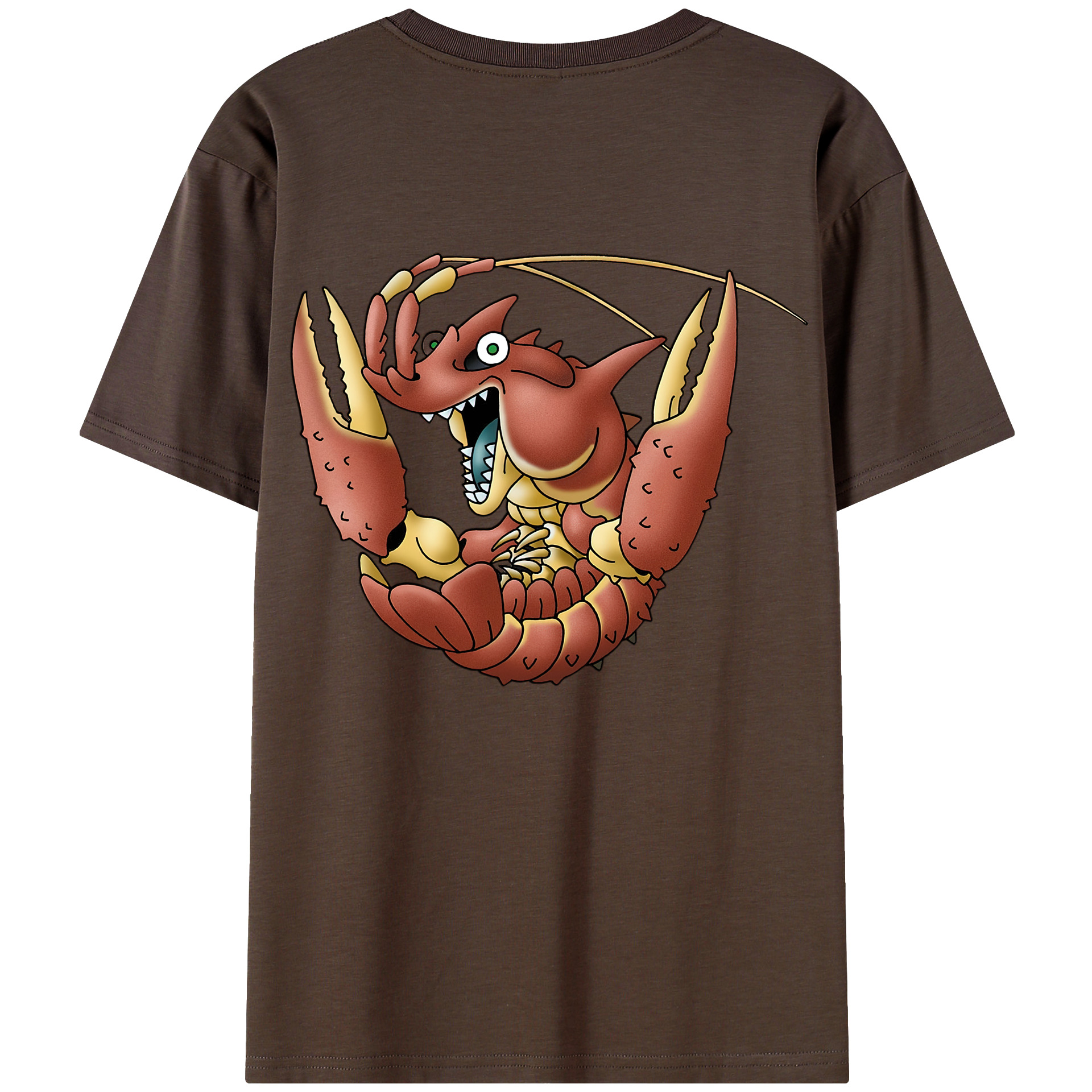 （画像用） ドラゴンクエスト Doragon Kuesuto Dragon Quest 綿100％半袖Tシャツ（背面プリント）