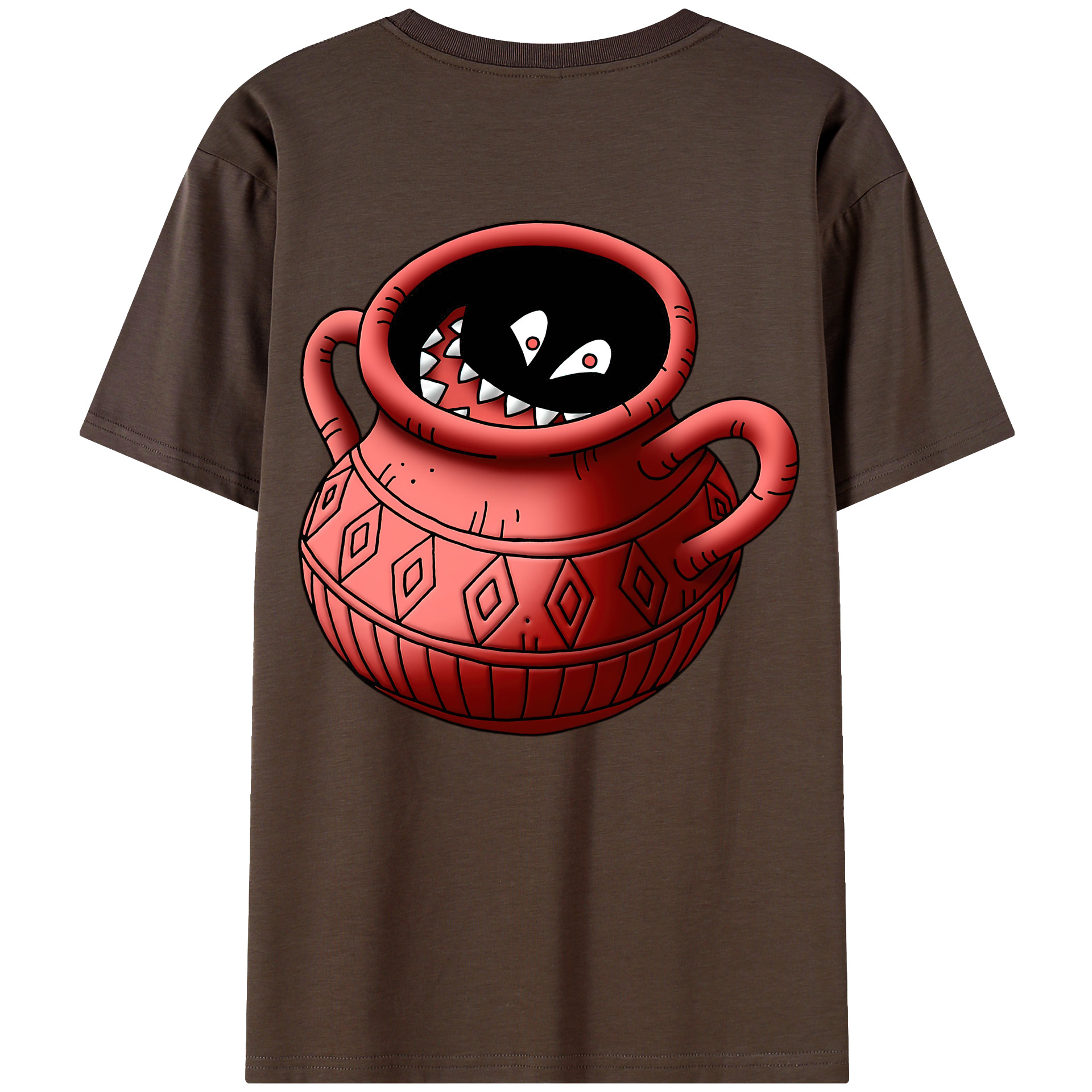 （画像用） ドラゴンクエスト Doragon Kuesuto Dragon Quest 綿100％半袖Tシャツ（背面プリント）