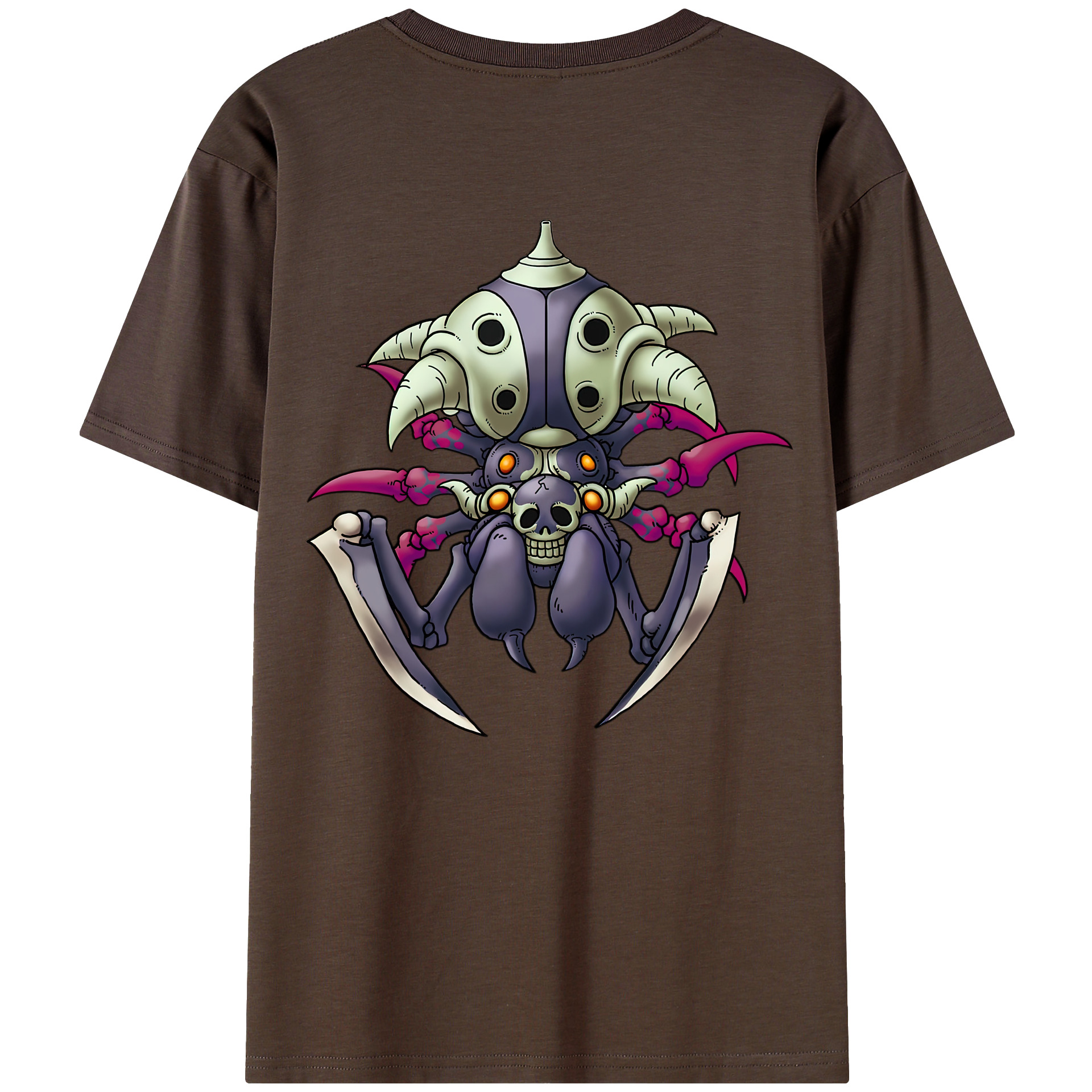 （画像用） ドラゴンクエスト Doragon Kuesuto Dragon Quest 綿100％半袖Tシャツ（背面プリント）