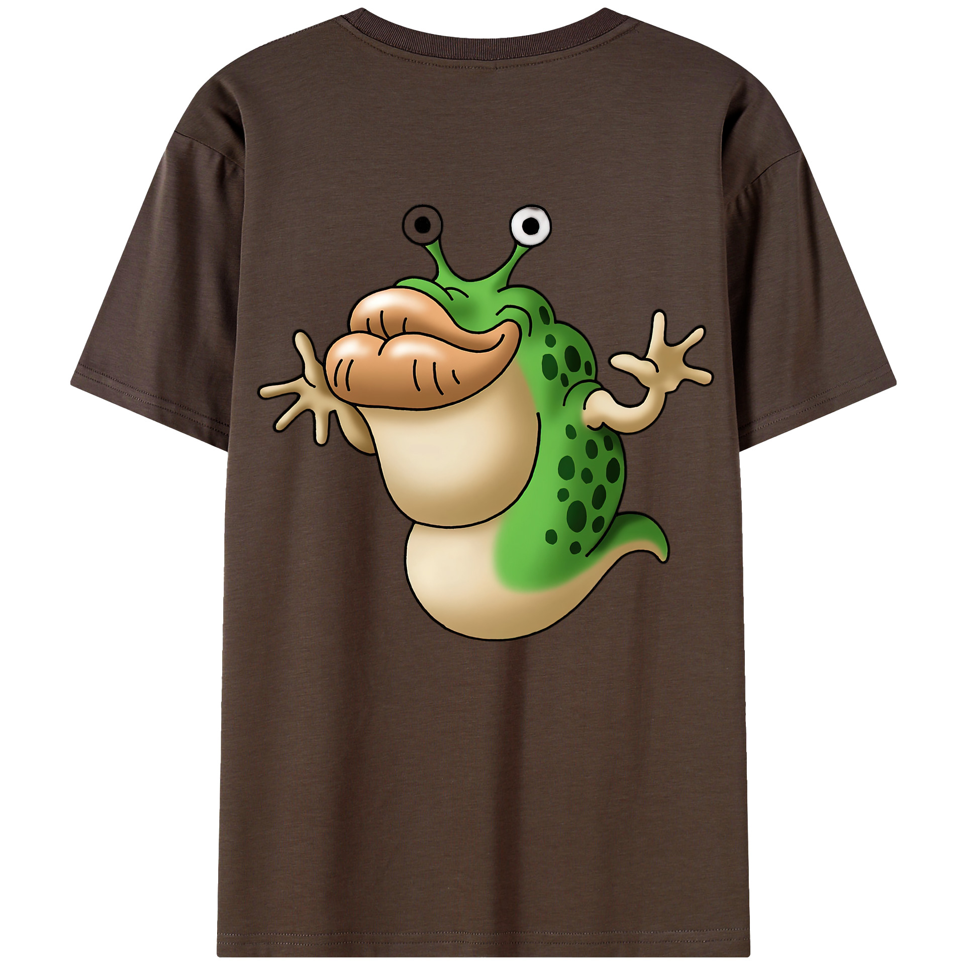 （画像用） ドラゴンクエスト Doragon Kuesuto Dragon Quest 綿100％半袖Tシャツ（背面プリント）