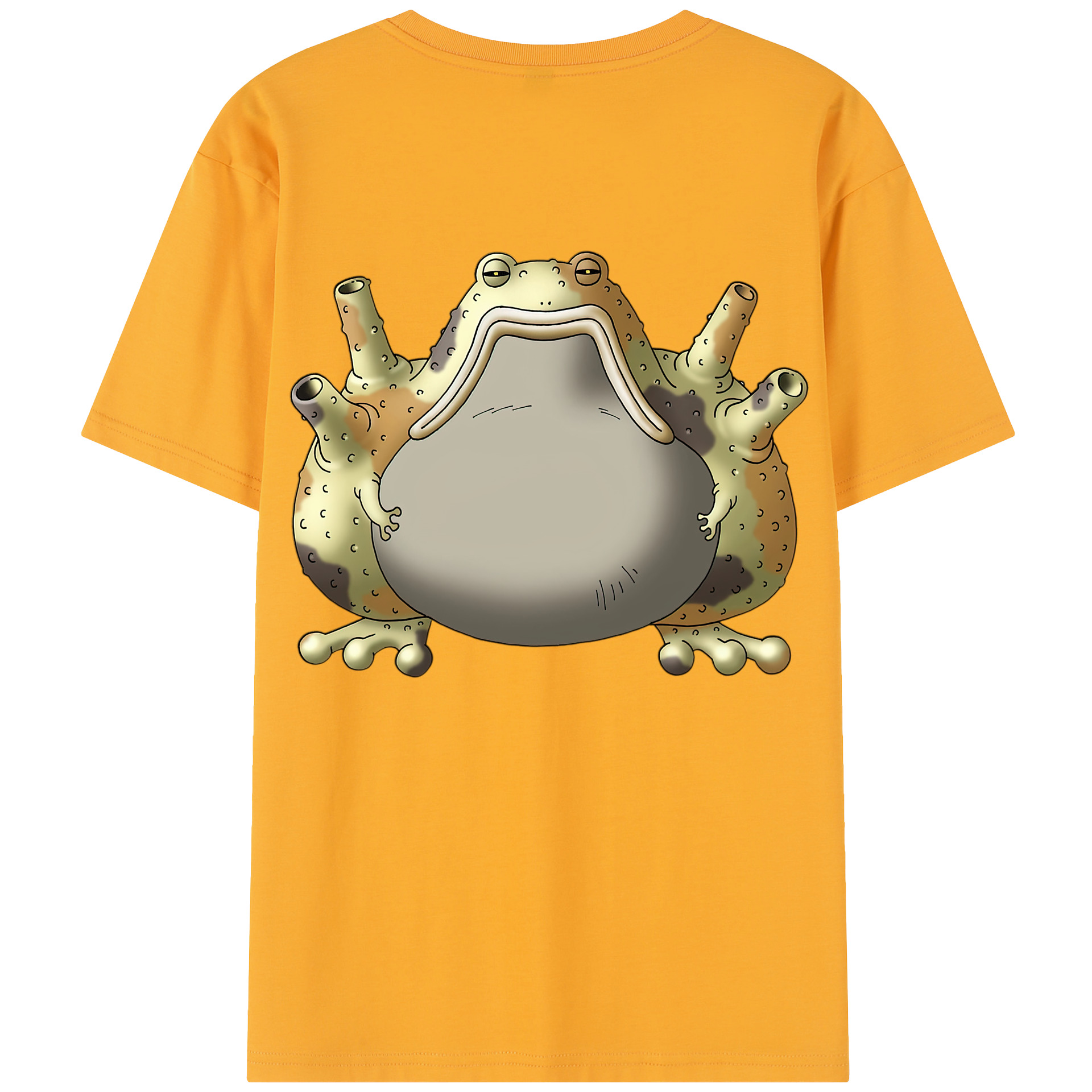（画像用） ドラゴンクエスト Doragon Kuesuto Dragon Quest 綿100％半袖Tシャツ（背面プリント）