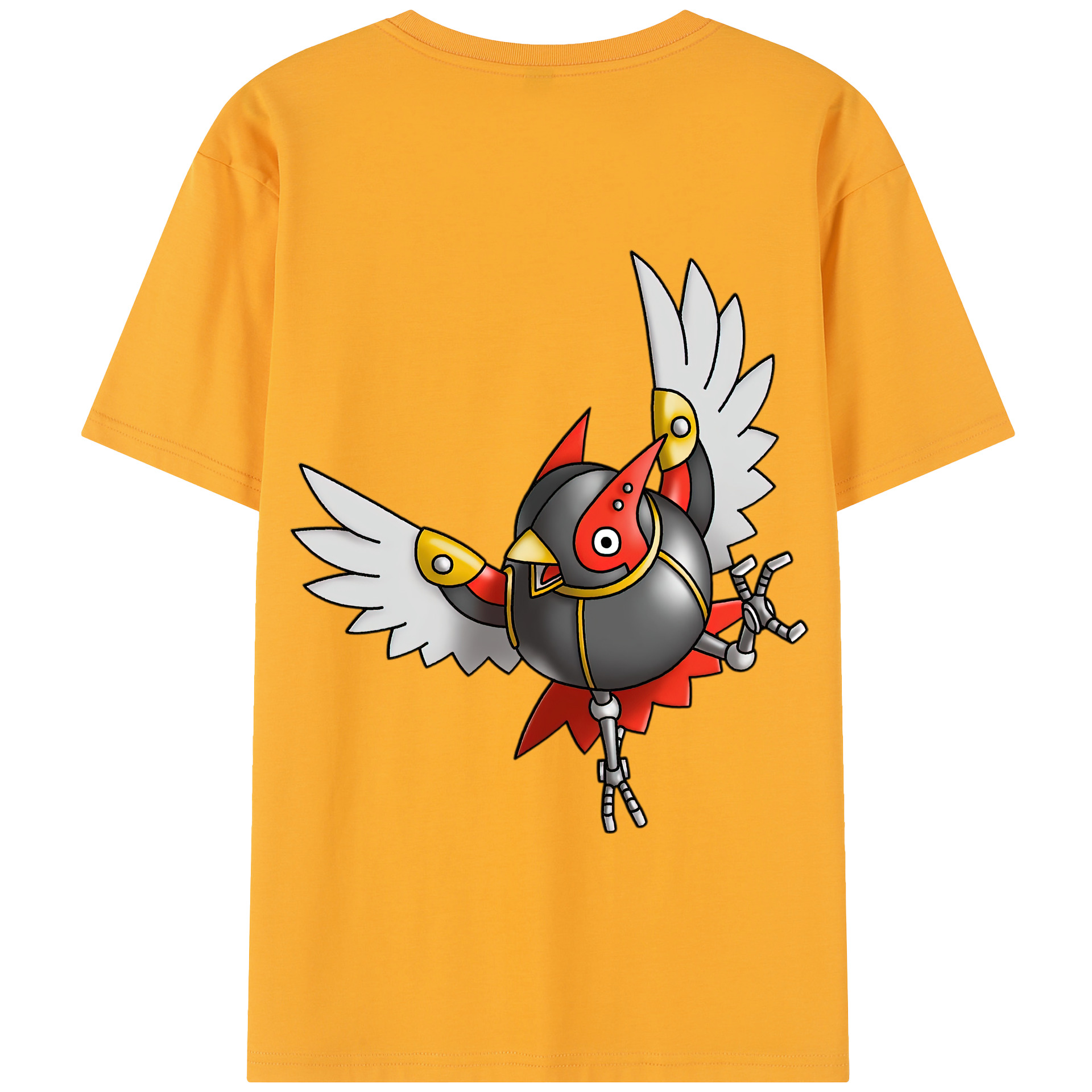 （画像用） ドラゴンクエスト Doragon Kuesuto Dragon Quest 綿100％半袖Tシャツ（背面プリント）