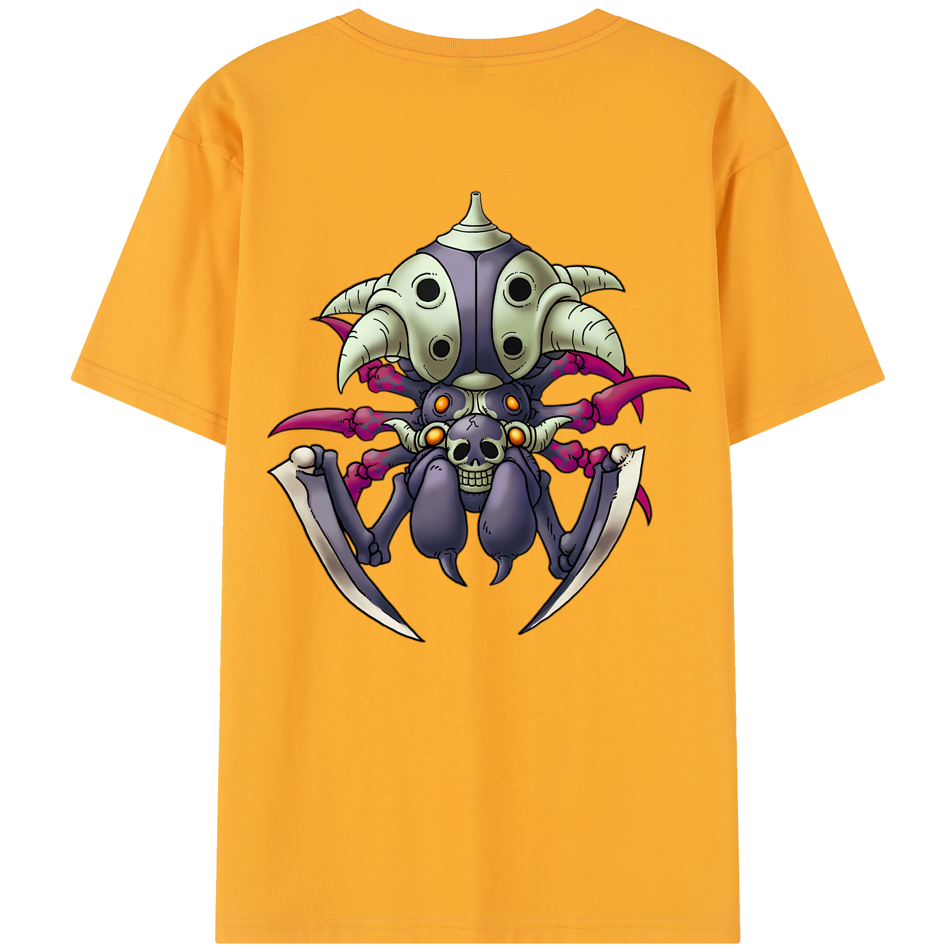 （画像用） ドラゴンクエスト Doragon Kuesuto Dragon Quest 綿100％半袖Tシャツ（背面プリント）