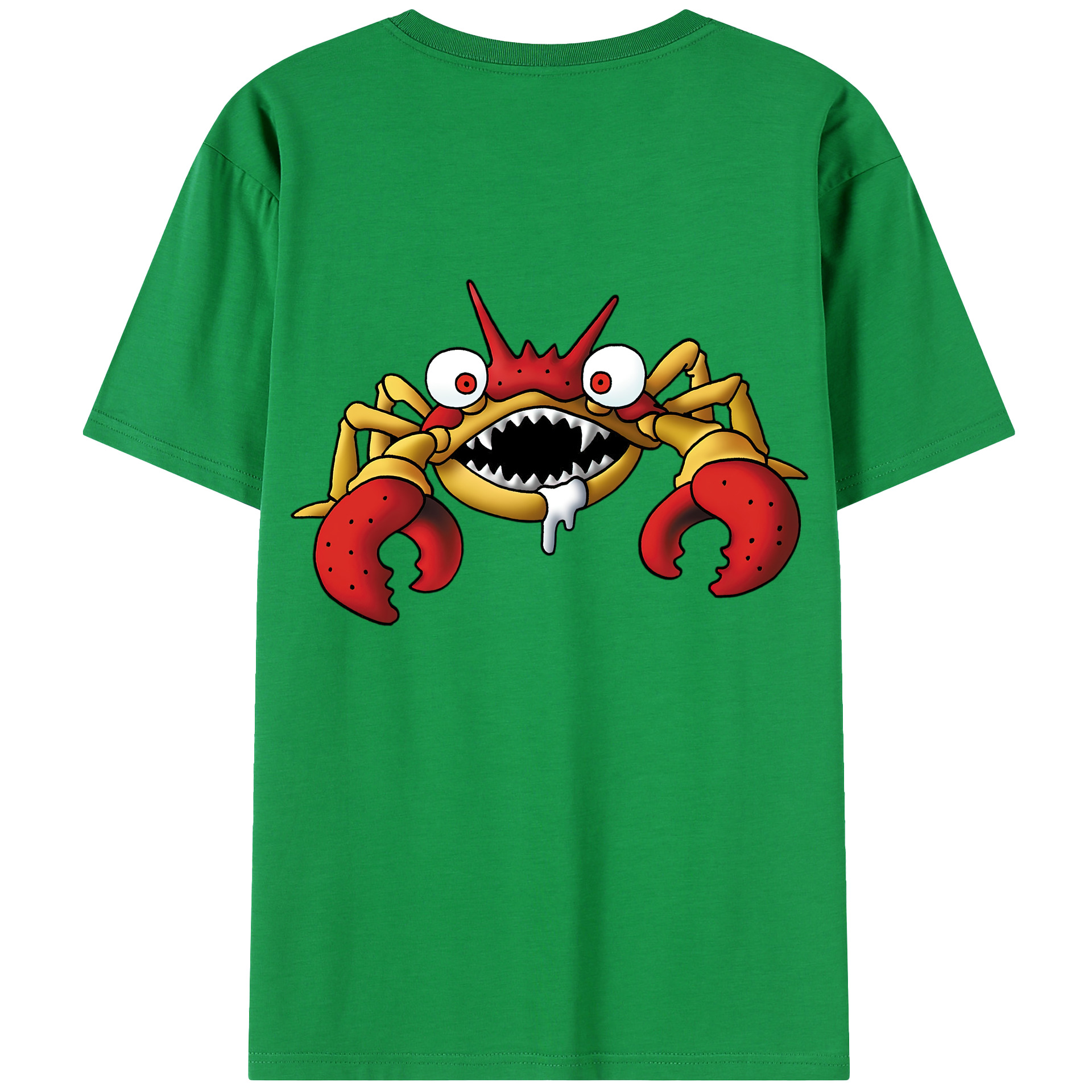 （画像用） ドラゴンクエスト Doragon Kuesuto Dragon Quest 綿100％半袖Tシャツ（背面プリント）