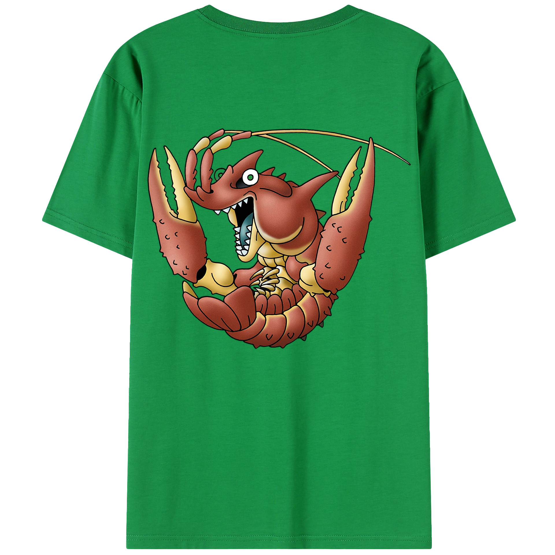 （画像用） ドラゴンクエスト Doragon Kuesuto Dragon Quest 綿100％半袖Tシャツ（背面プリント）
