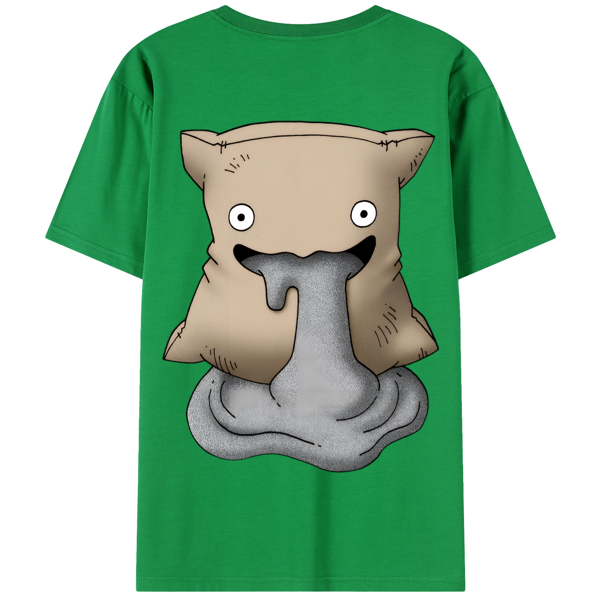 （画像用） ドラゴンクエスト Doragon Kuesuto Dragon Quest 綿100％半袖Tシャツ（背面プリント）