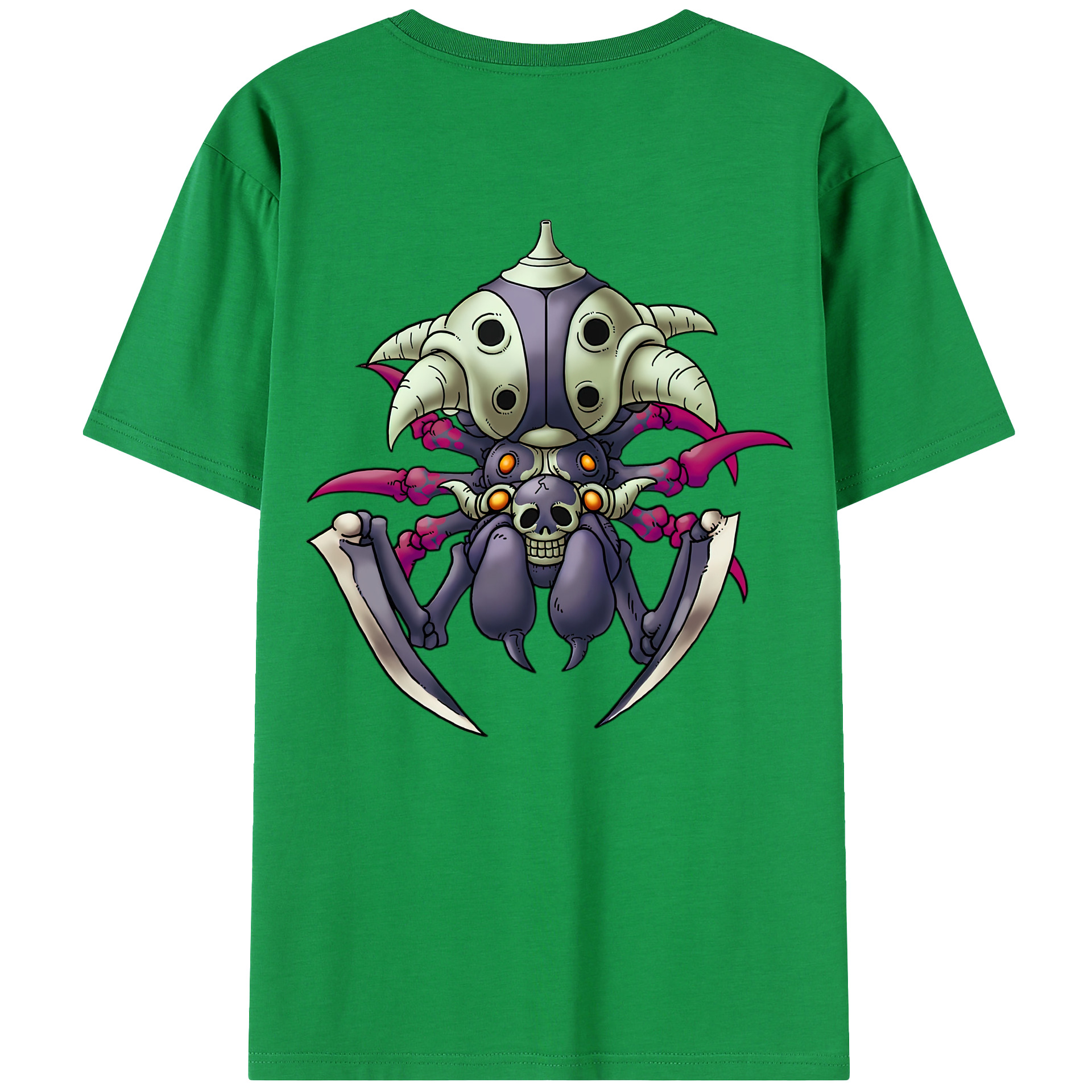 （画像用） ドラゴンクエスト Doragon Kuesuto Dragon Quest 綿100％半袖Tシャツ（背面プリント）