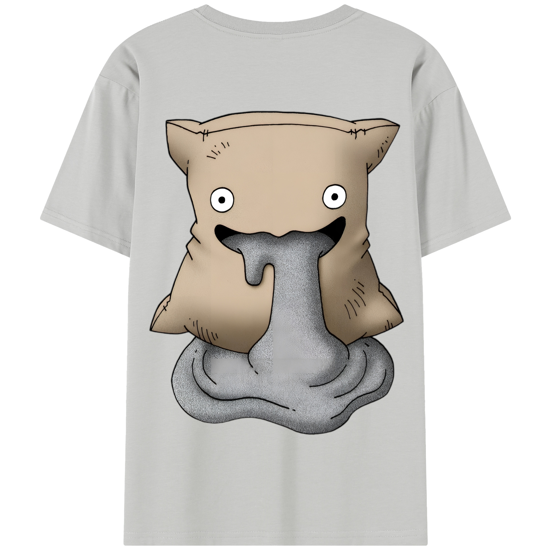 （画像用） ドラゴンクエスト Doragon Kuesuto Dragon Quest 綿100％半袖Tシャツ（背面プリント）