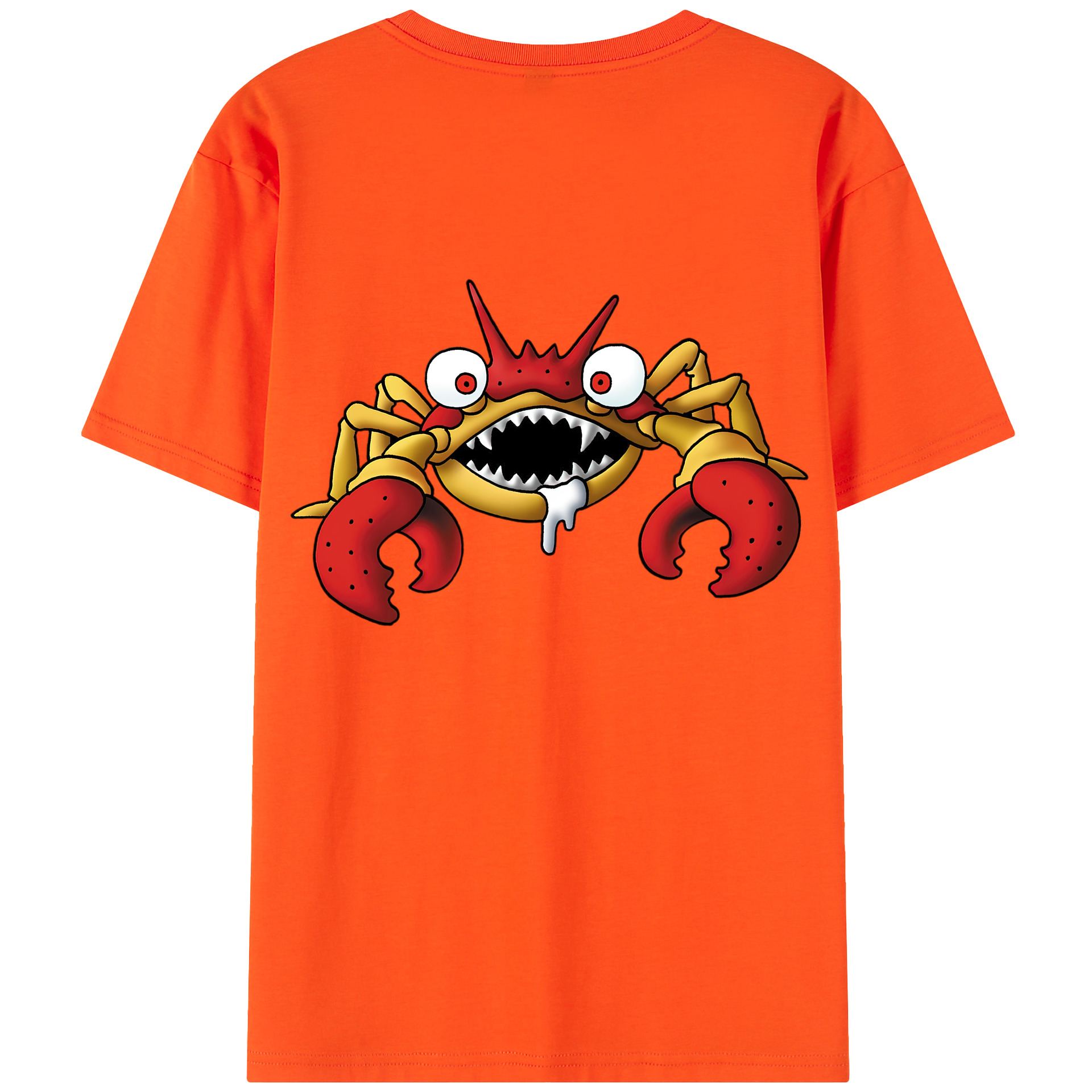 （画像用） ドラゴンクエスト Doragon Kuesuto Dragon Quest 綿100％半袖Tシャツ（背面プリント）