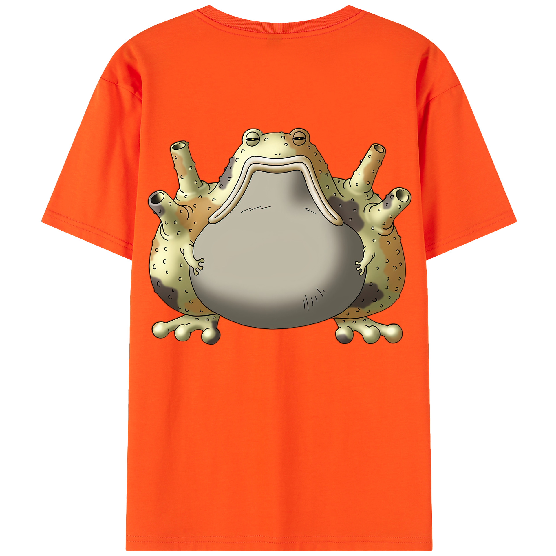 （画像用） ドラゴンクエスト Doragon Kuesuto Dragon Quest 綿100％半袖Tシャツ（背面プリント）
