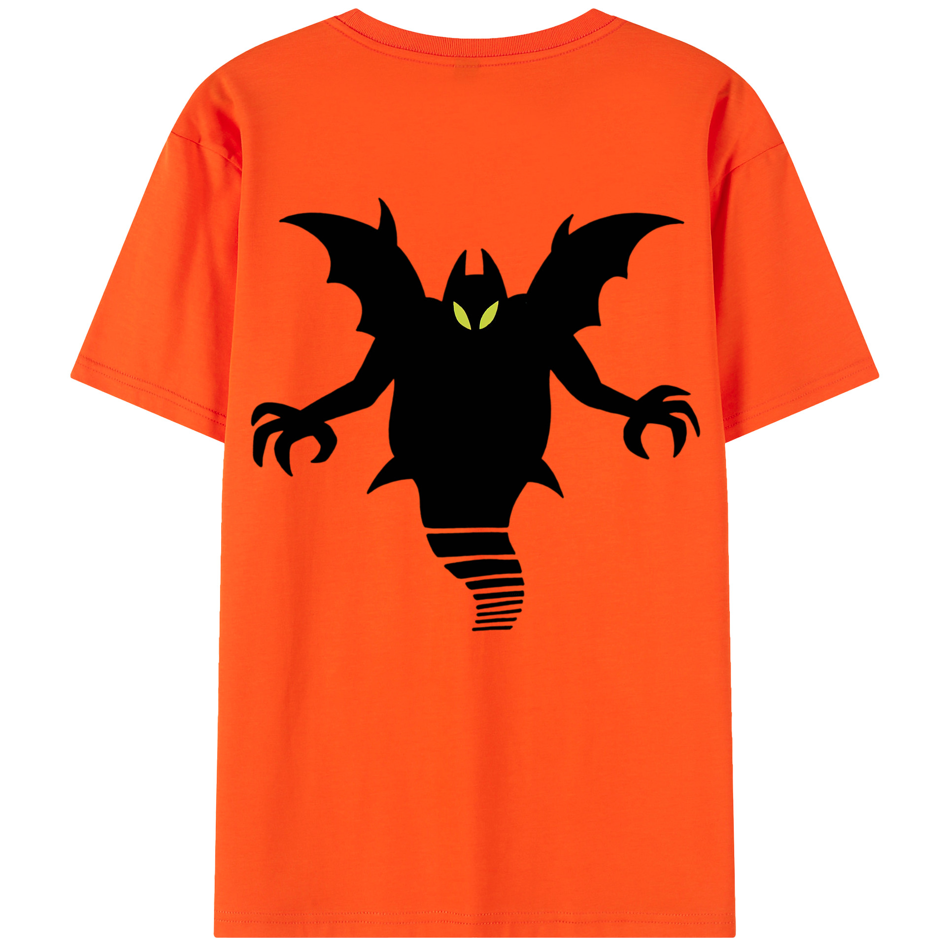 （画像用） ドラゴンクエスト Doragon Kuesuto Dragon Quest 綿100％半袖Tシャツ（背面プリント）