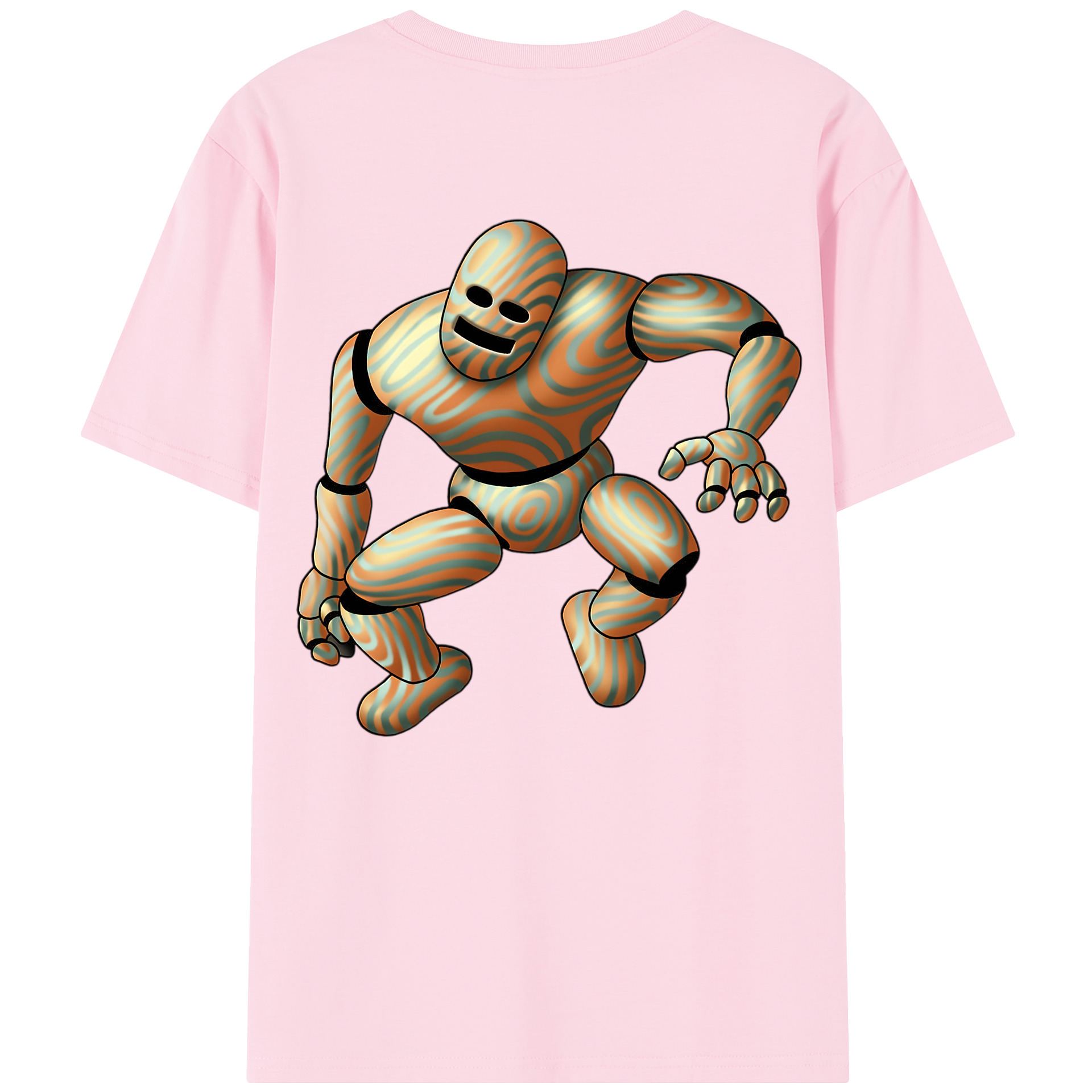（画像用） ドラゴンクエスト Doragon Kuesuto Dragon Quest 綿100％半袖Tシャツ（背面プリント）
