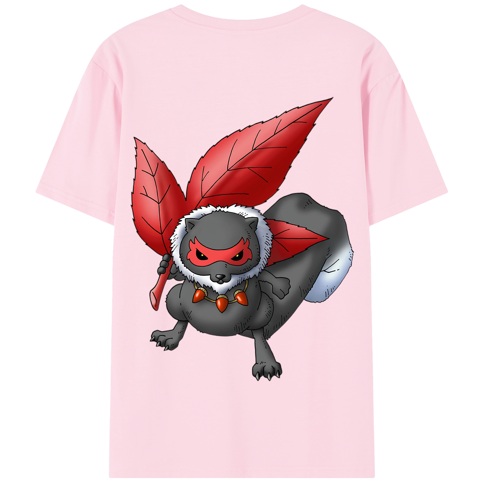 （画像用） ドラゴンクエスト Doragon Kuesuto Dragon Quest 綿100％半袖Tシャツ（背面プリント）