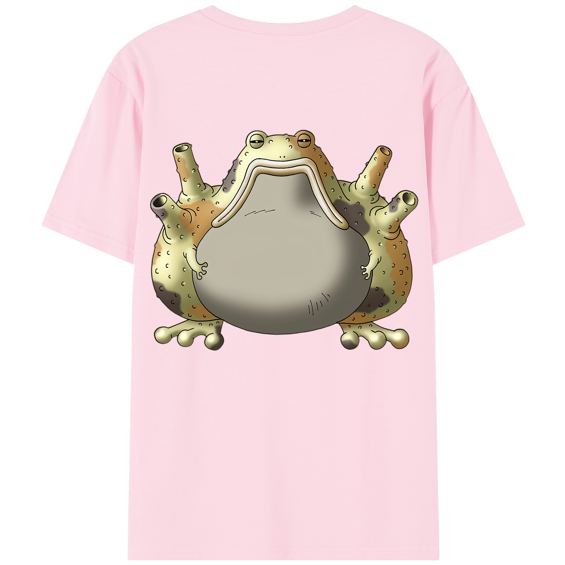（画像用） ドラゴンクエスト Doragon Kuesuto Dragon Quest 綿100％半袖Tシャツ（背面プリント）