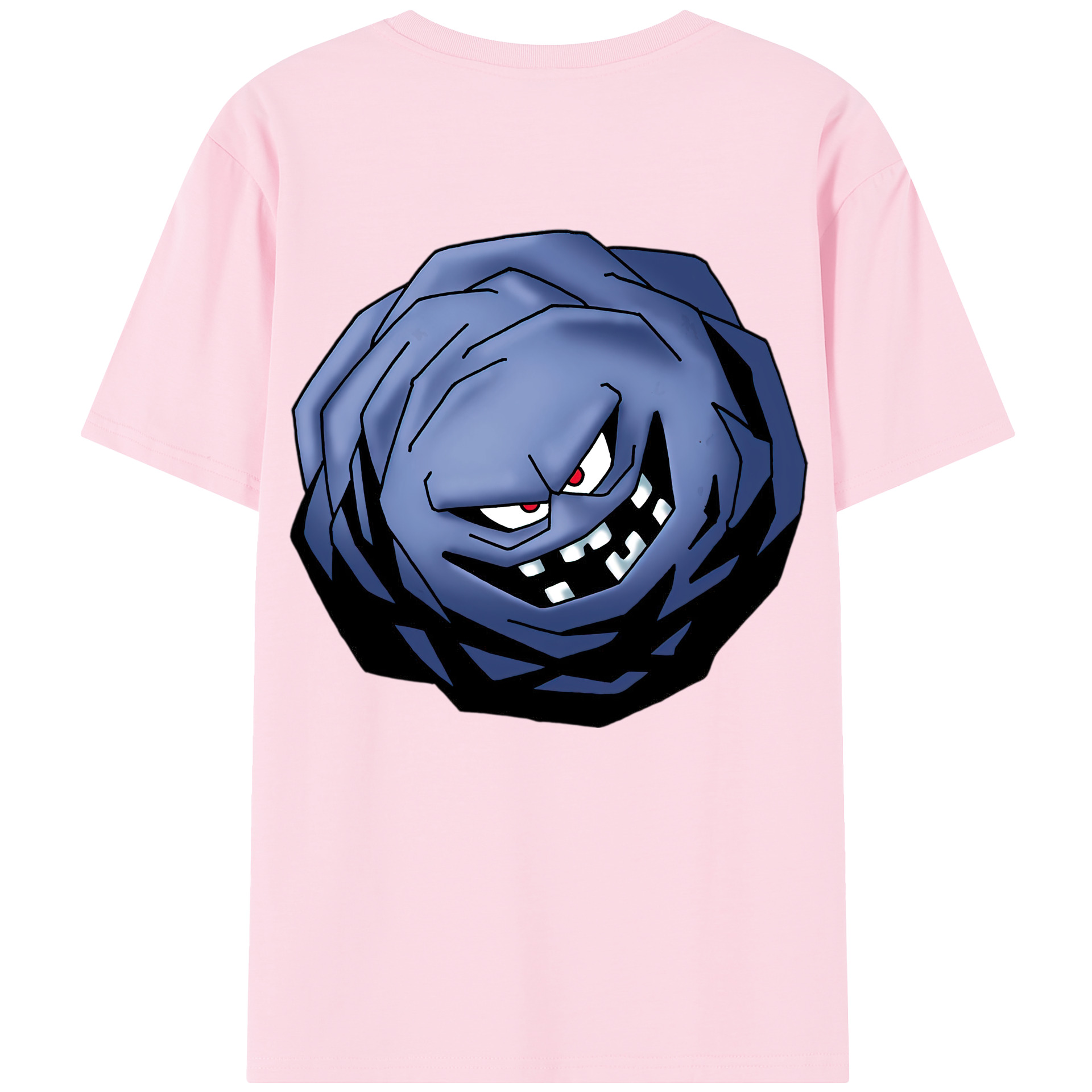 （画像用） ドラゴンクエスト Doragon Kuesuto Dragon Quest 綿100％半袖Tシャツ（背面プリント）