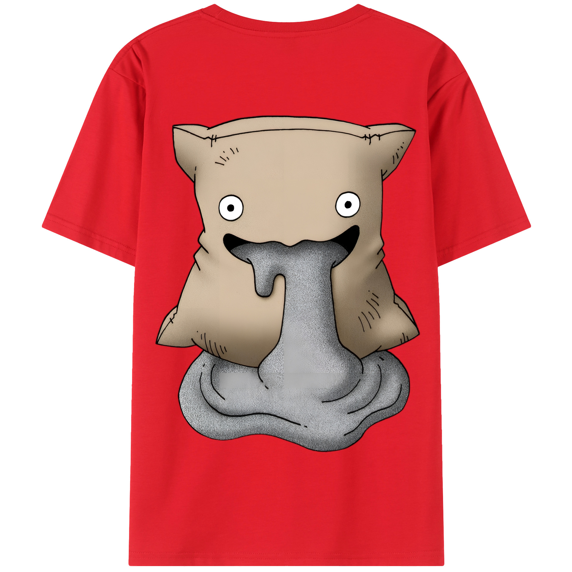 （画像用） ドラゴンクエスト Doragon Kuesuto Dragon Quest 綿100％半袖Tシャツ（背面プリント）