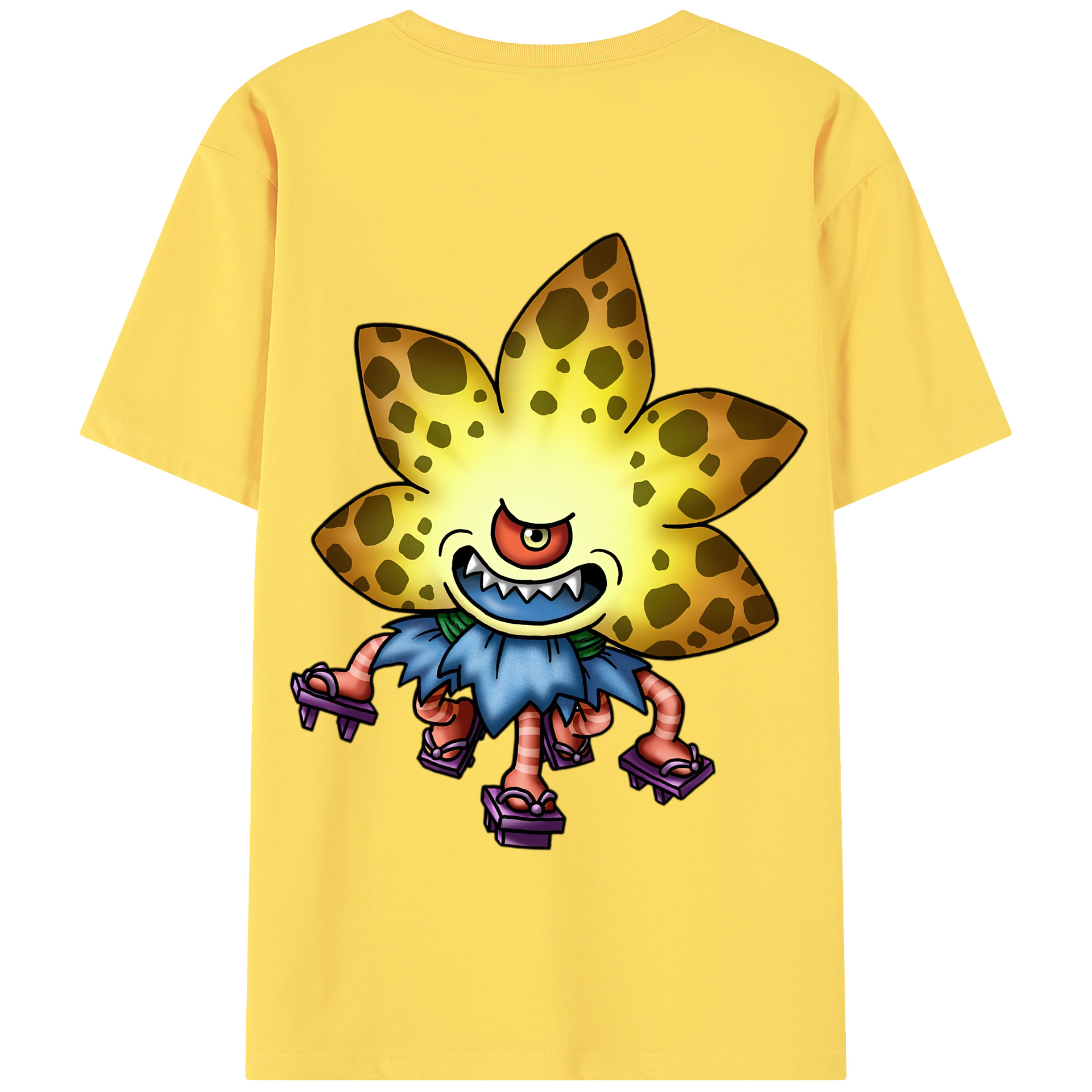 （画像用） ドラゴンクエスト Doragon Kuesuto Dragon Quest 綿100％半袖Tシャツ（背面プリント）