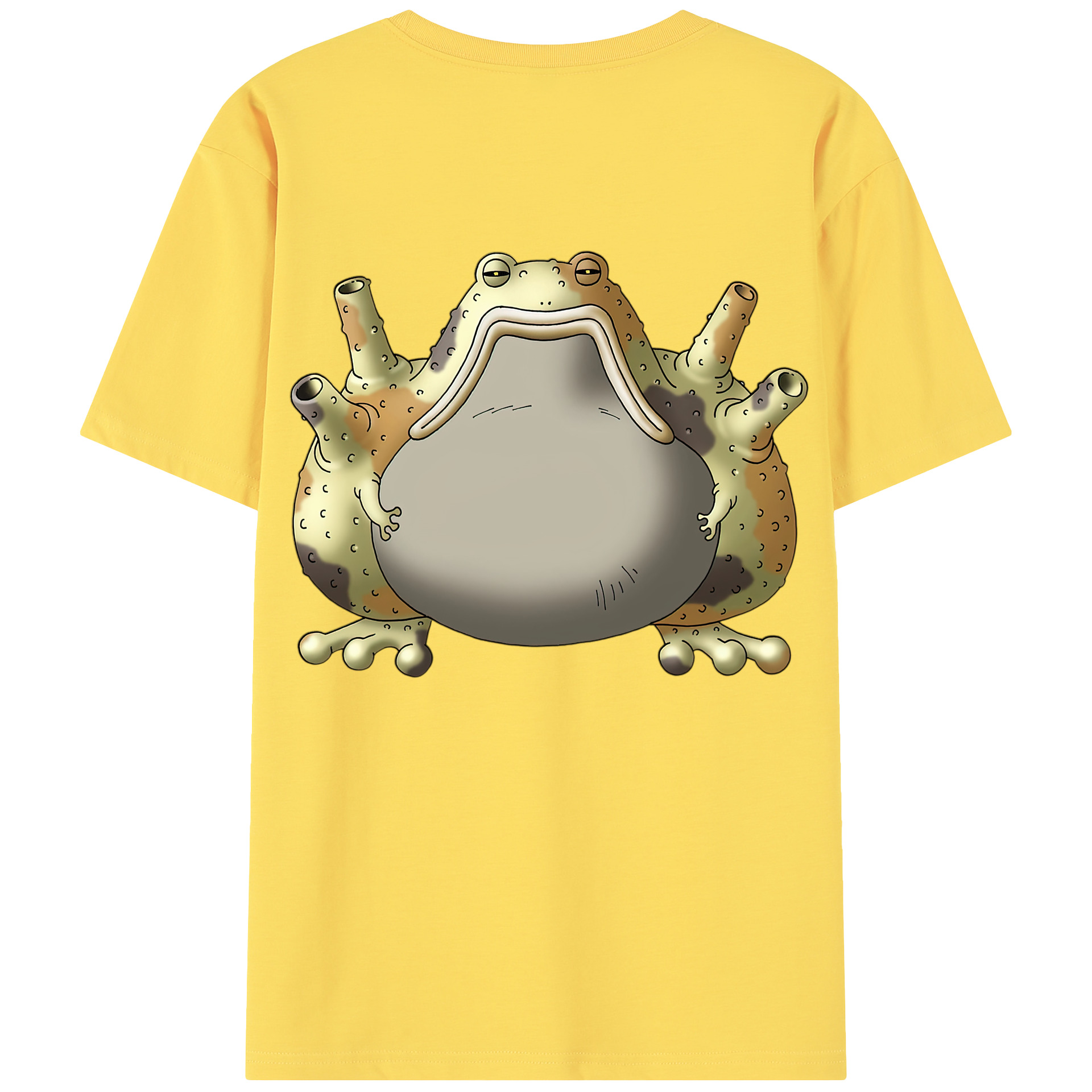 （画像用） ドラゴンクエスト Doragon Kuesuto Dragon Quest 綿100％半袖Tシャツ（背面プリント）