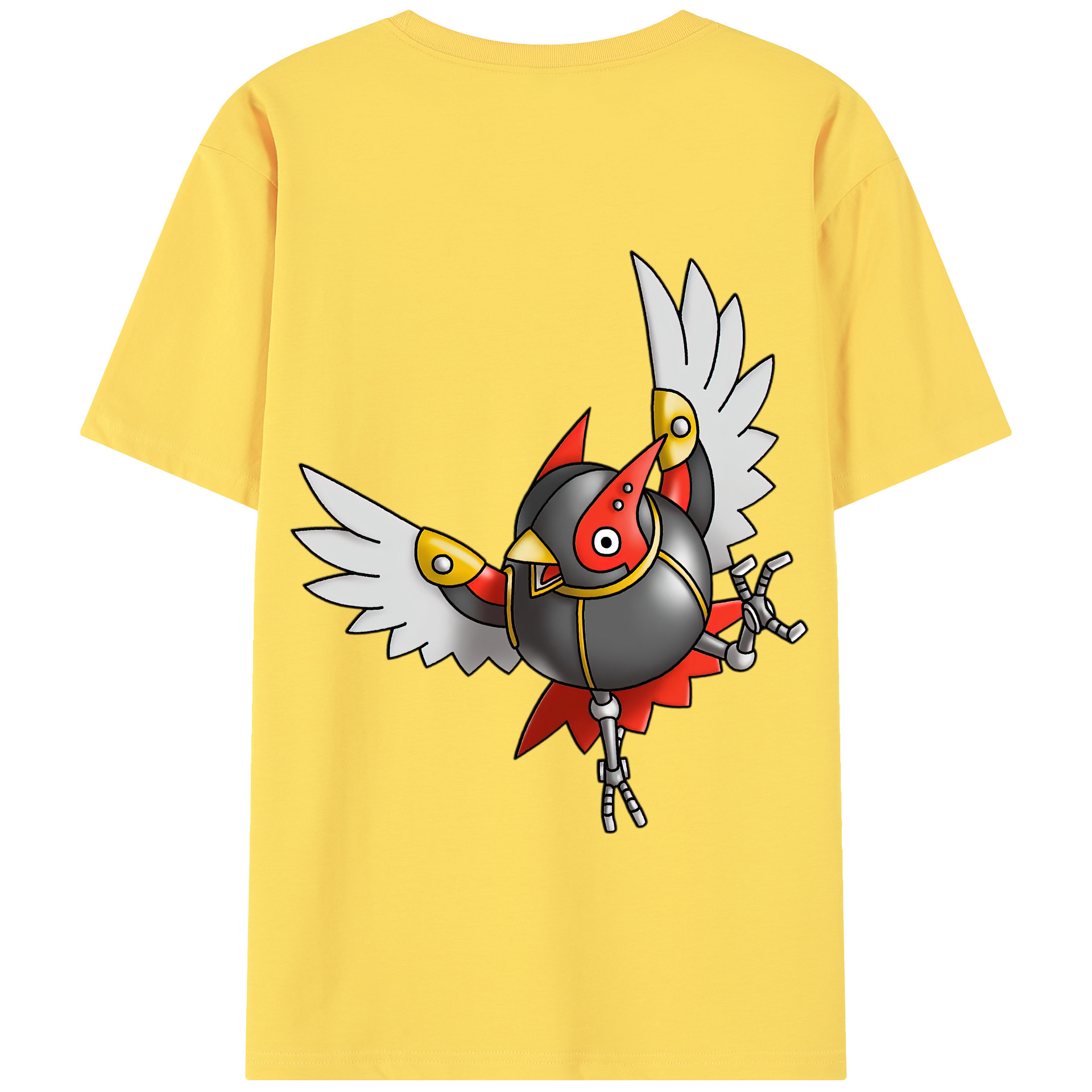 （画像用） ドラゴンクエスト Doragon Kuesuto Dragon Quest 綿100％半袖Tシャツ（背面プリント）