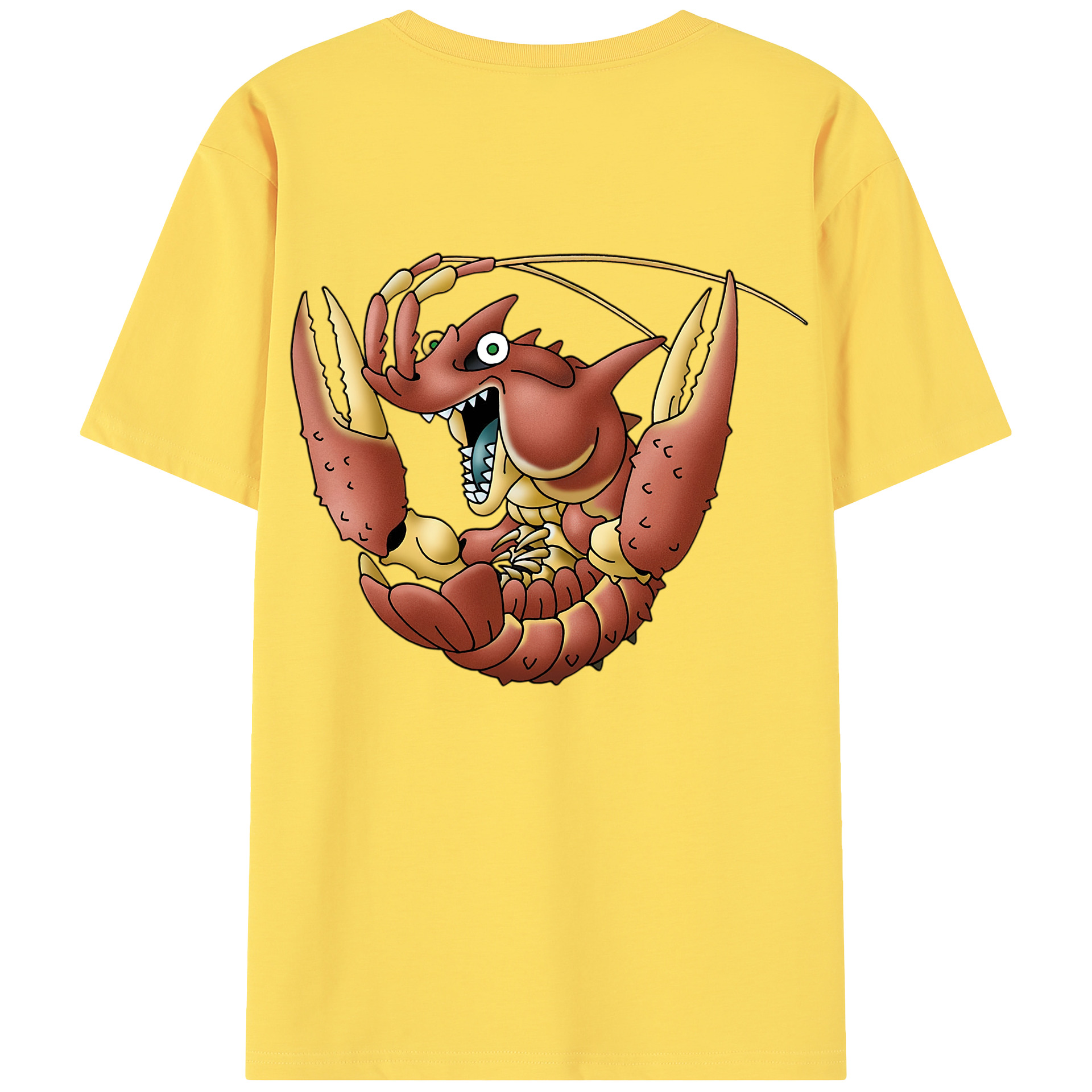 （画像用） ドラゴンクエスト Doragon Kuesuto Dragon Quest 綿100％半袖Tシャツ（背面プリント）