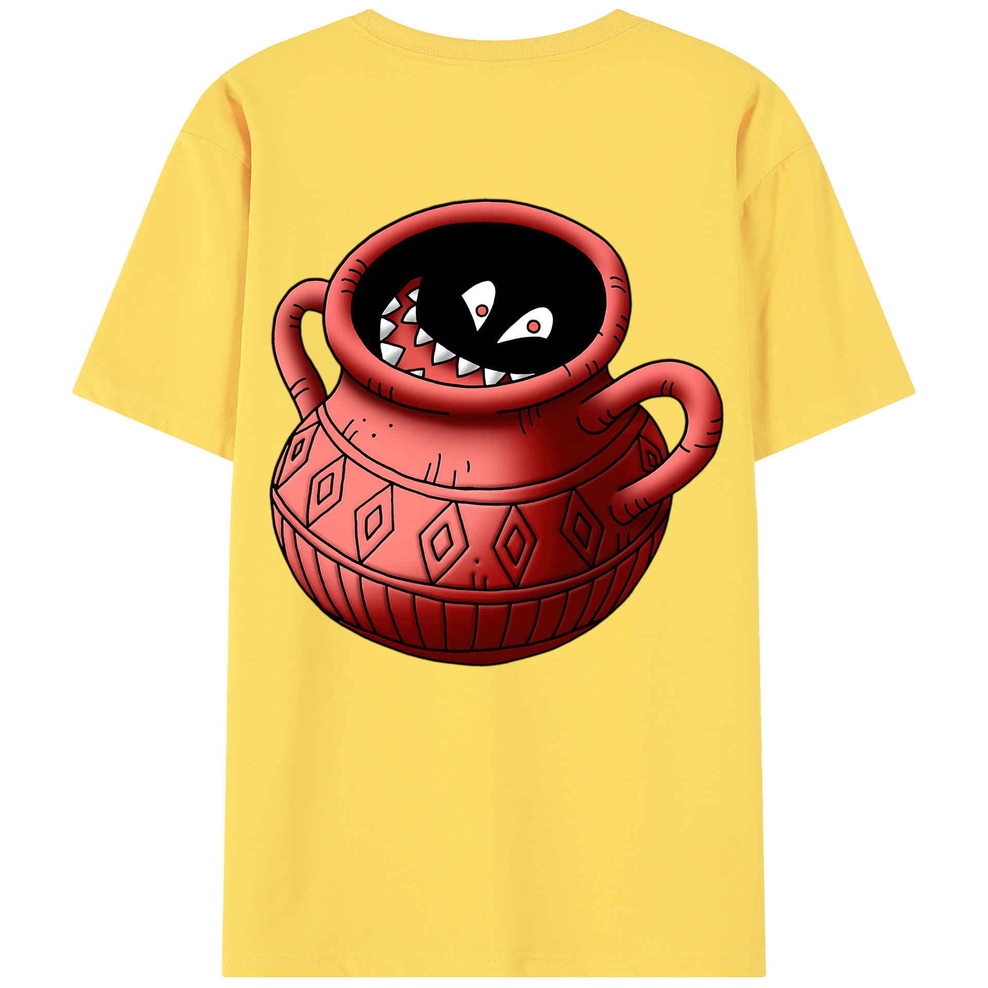 （画像用） ドラゴンクエスト Doragon Kuesuto Dragon Quest 綿100％半袖Tシャツ（背面プリント）