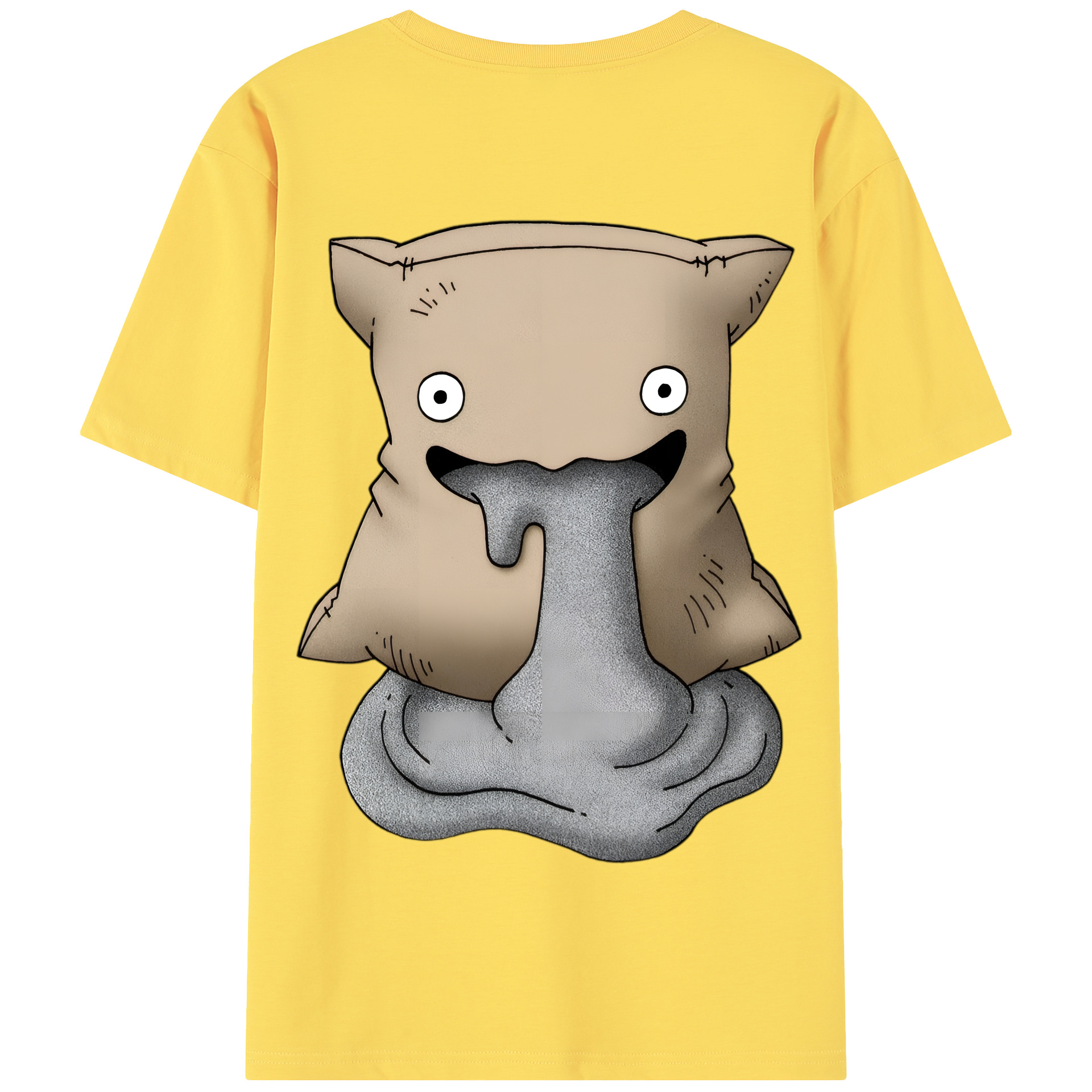 （画像用） ドラゴンクエスト Doragon Kuesuto Dragon Quest 綿100％半袖Tシャツ（背面プリント）