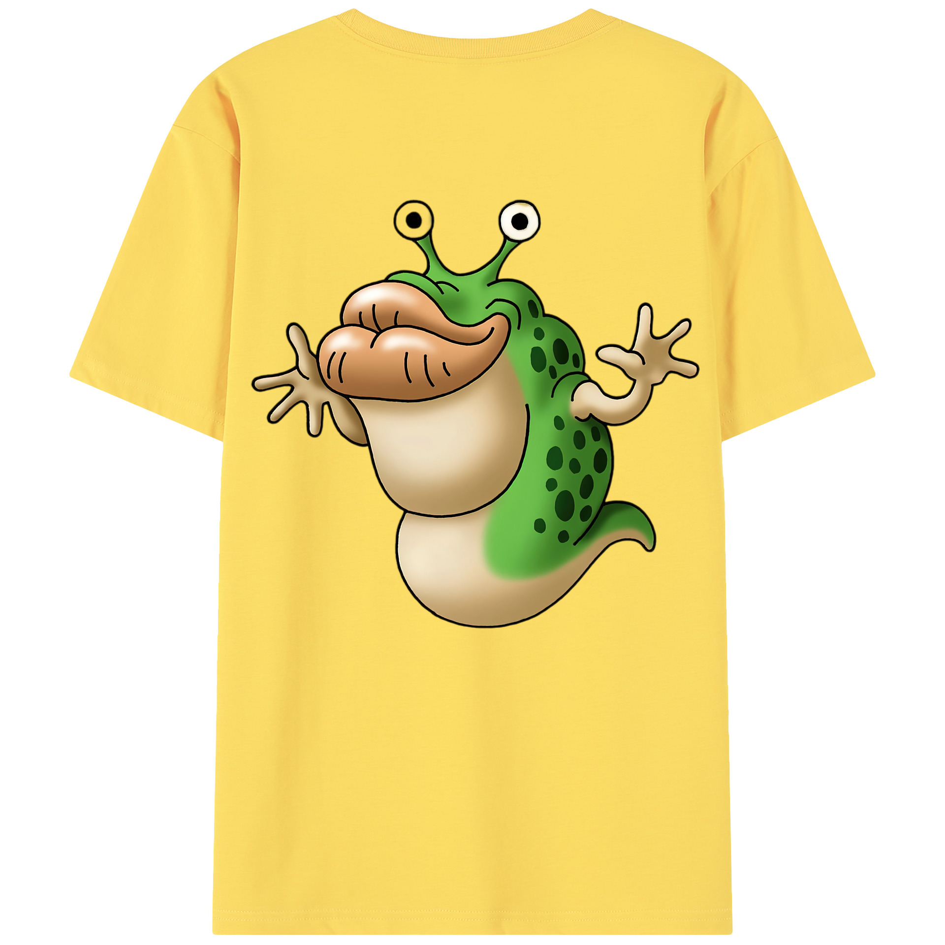 （画像用） ドラゴンクエスト Doragon Kuesuto Dragon Quest 綿100％半袖Tシャツ（背面プリント）