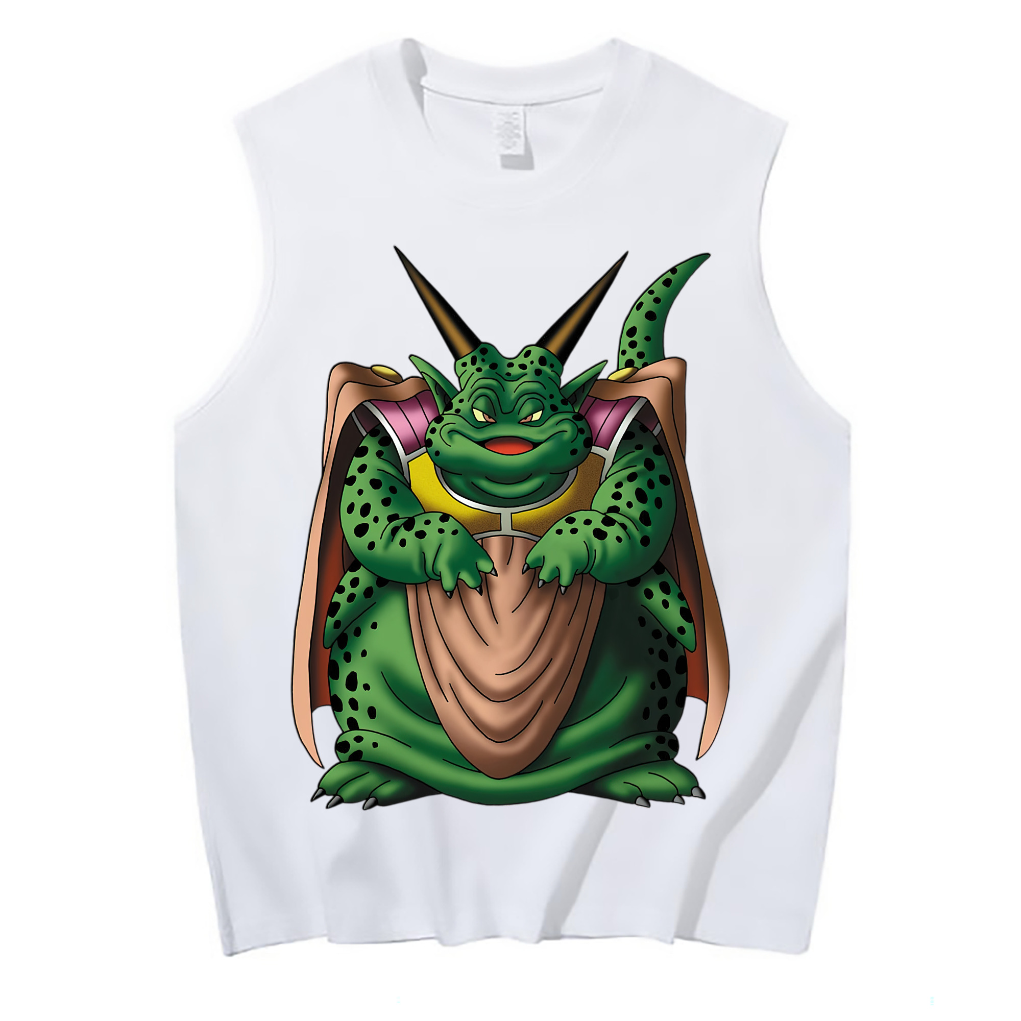 （画像用） ドラゴンクエスト Doragon Kuesuto Dragon Quest コットン100％タンクトップ（フロントプリント）