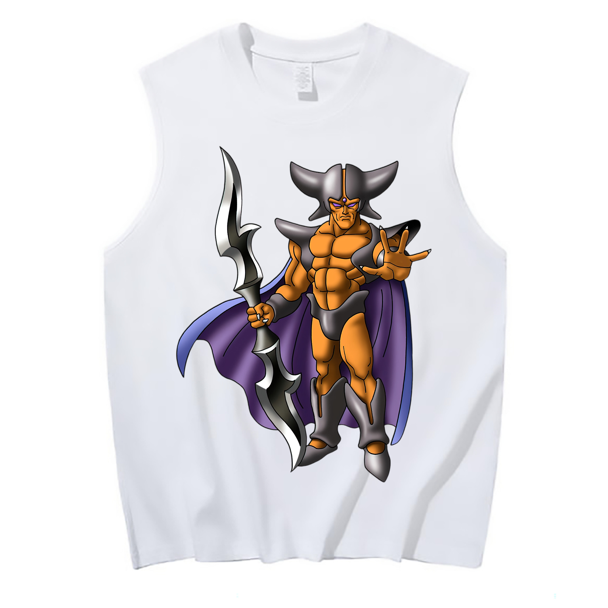 （画像用） ドラゴンクエスト Doragon Kuesuto Dragon Quest コットン100％タンクトップ（フロントプリント）
