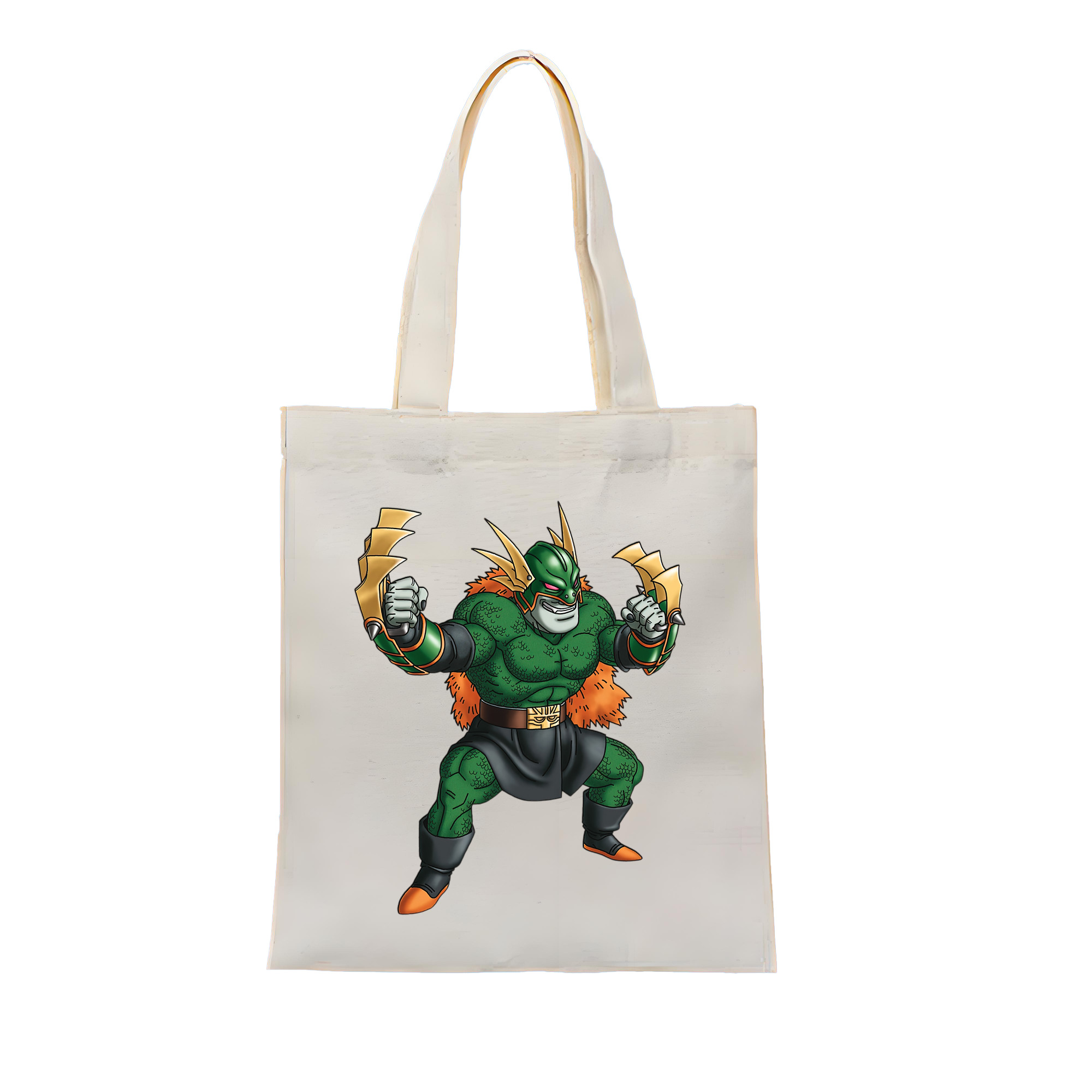 （画像用） ドラゴンクエスト Doragon Kuesuto Dragon Quest 縦型キャンバス生地手提げバッグ　トートバッグ