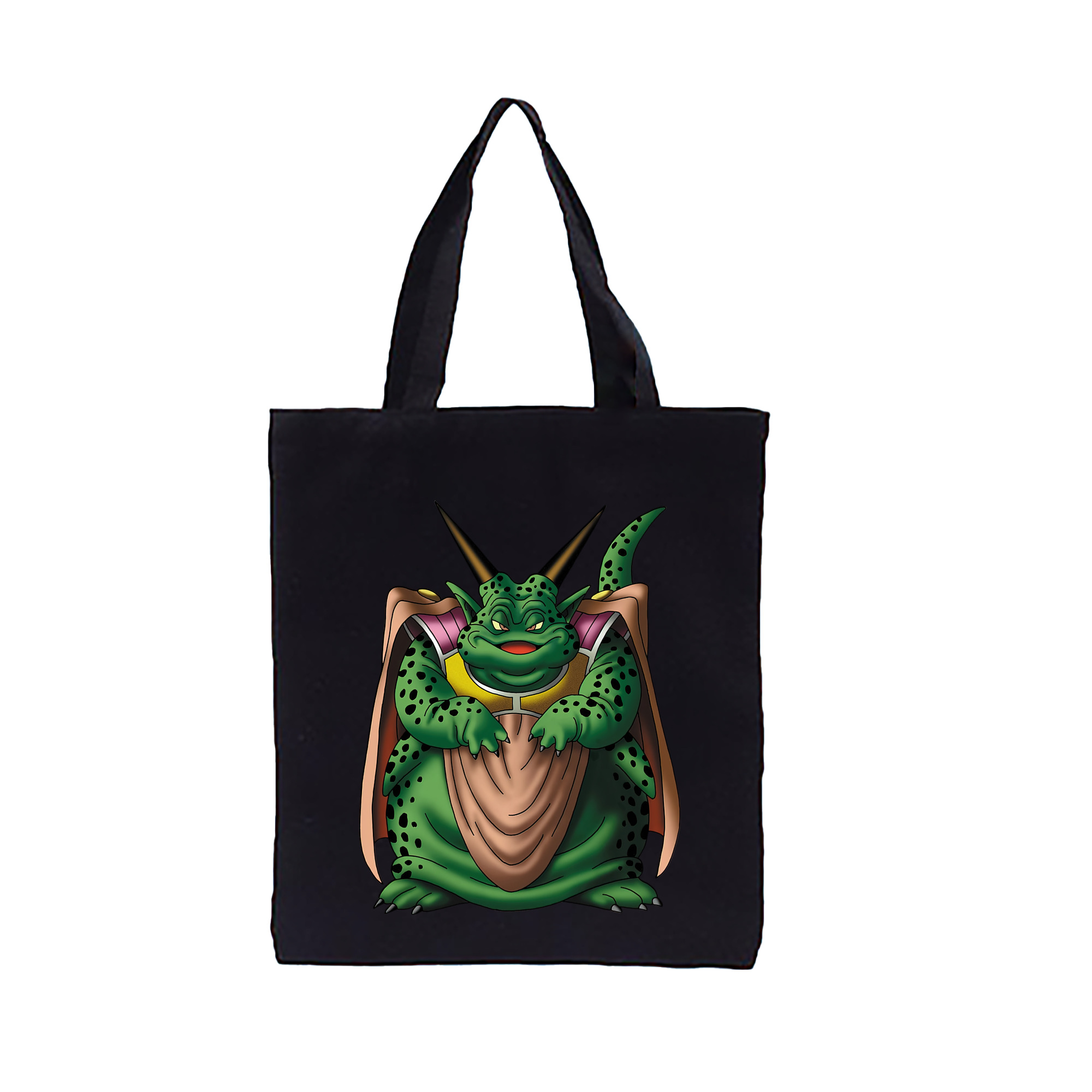 （画像用） ドラゴンクエスト Doragon Kuesuto Dragon Quest 縦型キャンバス生地手提げバッグ　トートバッグ